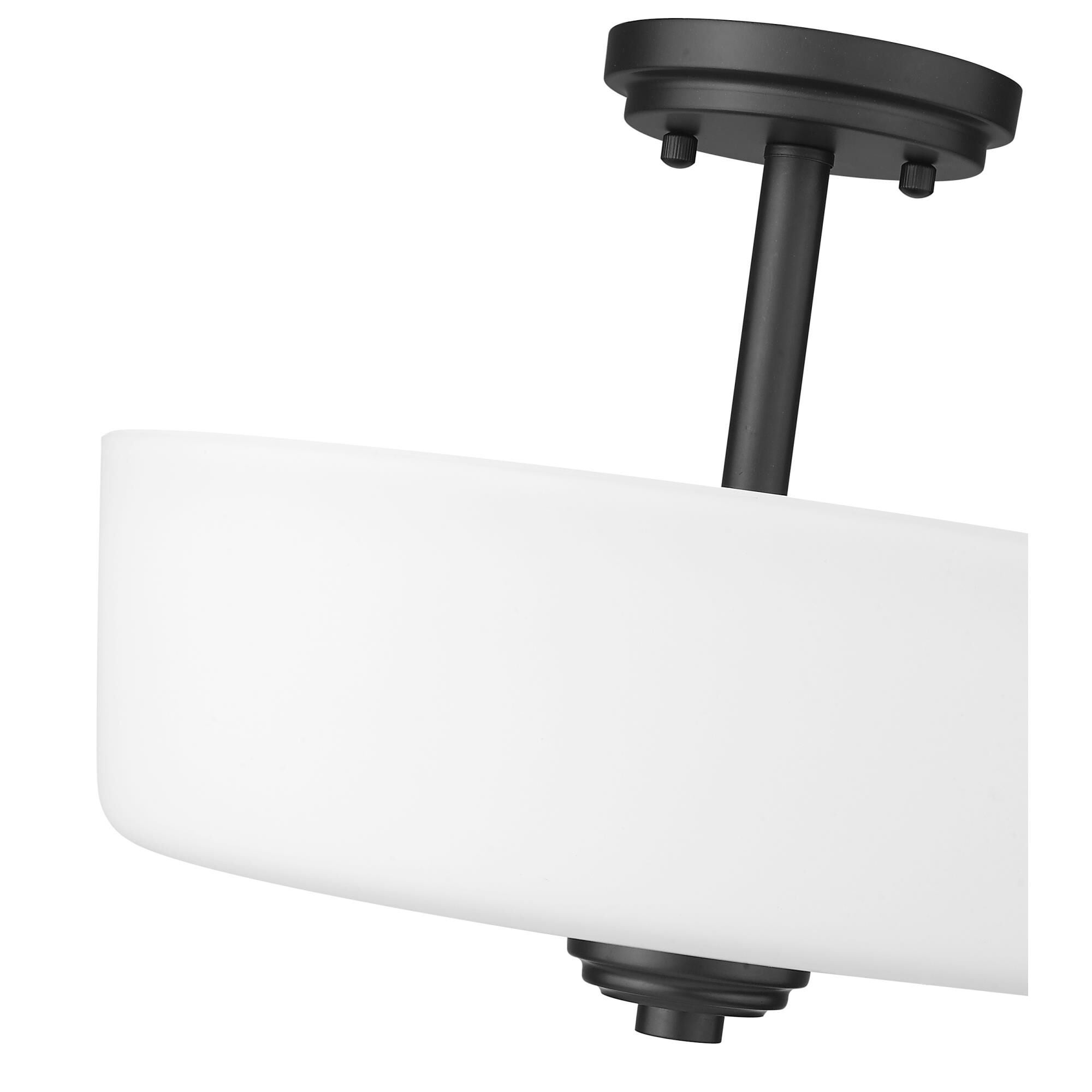 Arlington 14 Inch 3 Light Semi Flush Mount by Z-Lite