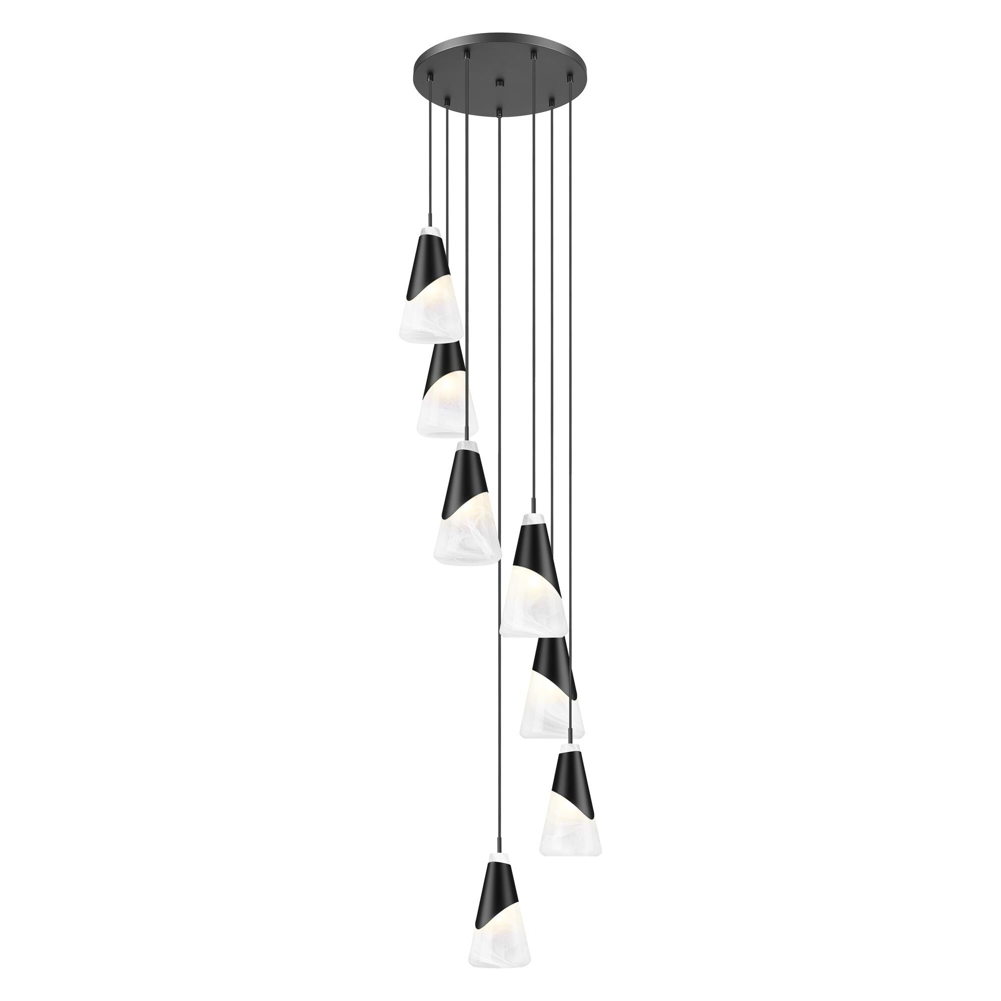 Aimie 18 Inch Multi Light Pendant by Z Lite