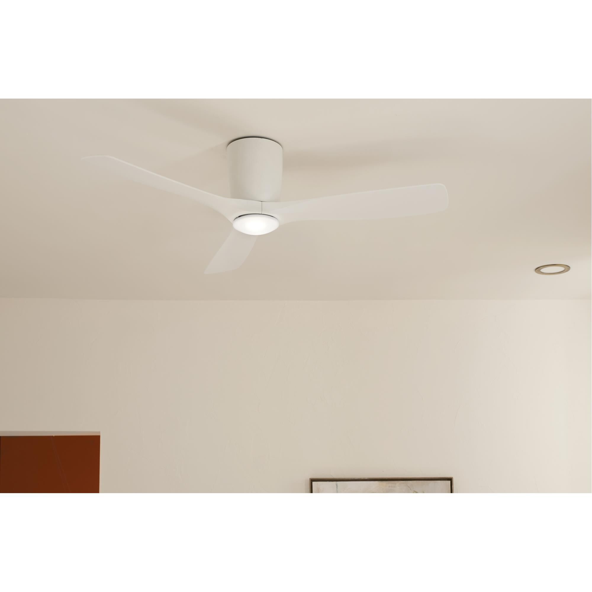 Volos 54 Inch Flush Mount Fan with Light Kit by Kichler Lighting