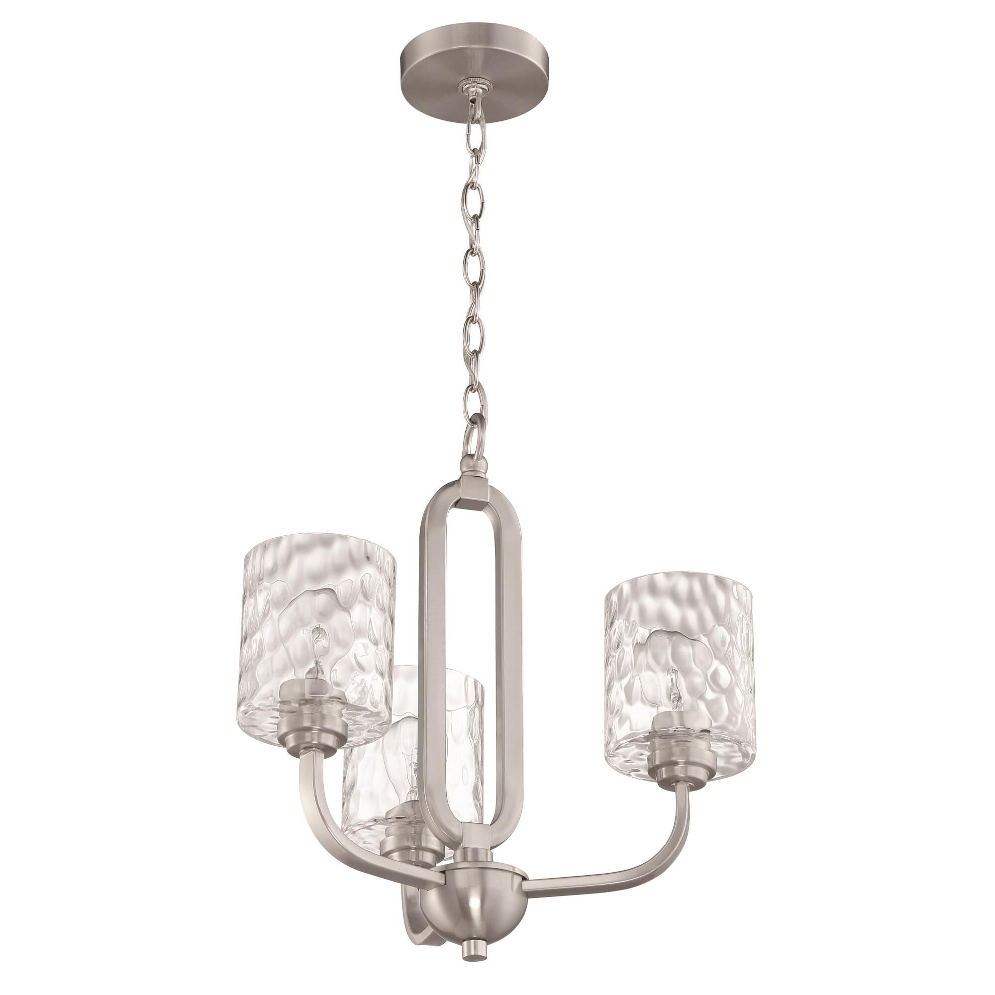 Collins 17 Inch 3 Light Mini Chandelier by Craftmade