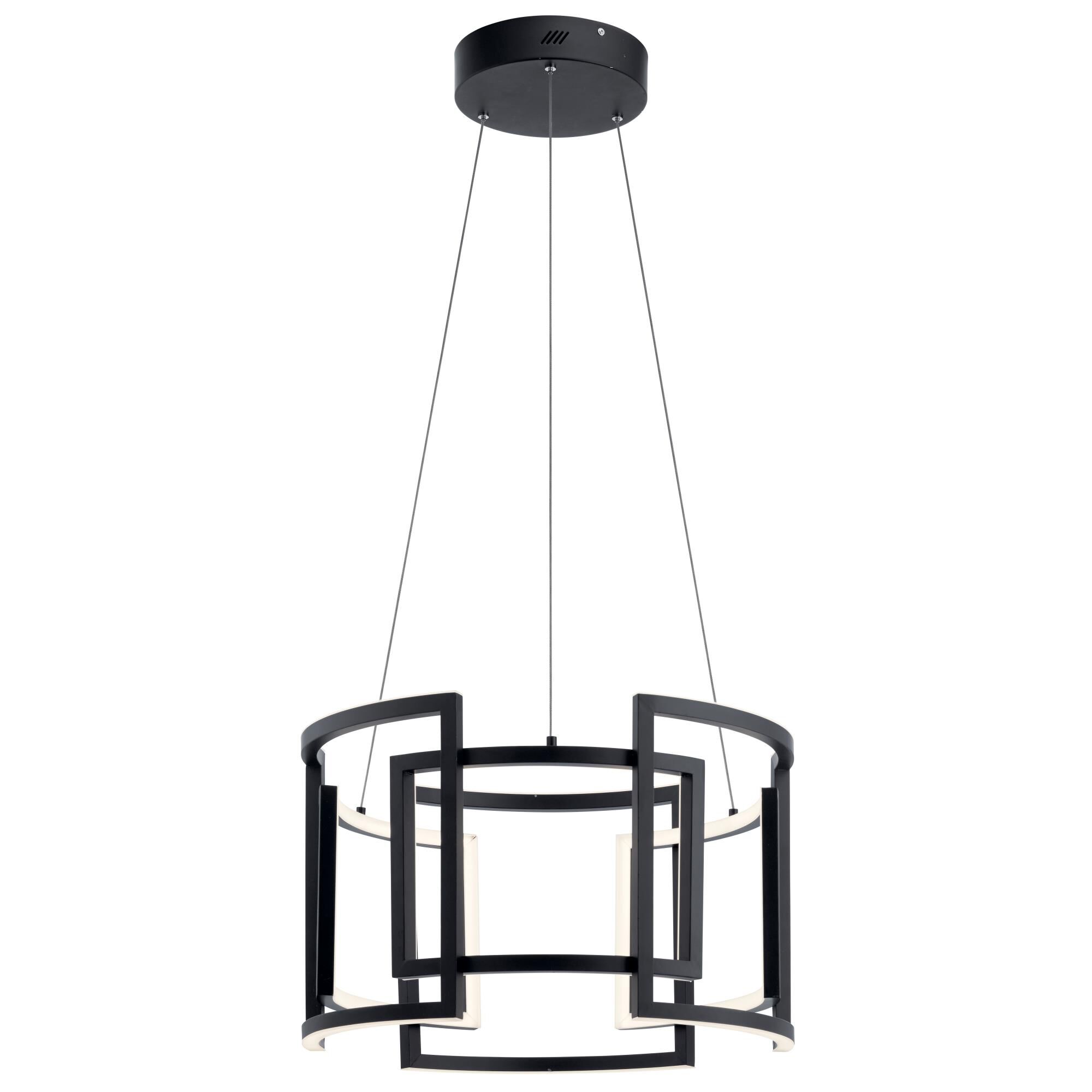 Shown in Black finish and White Polycarbonate shade