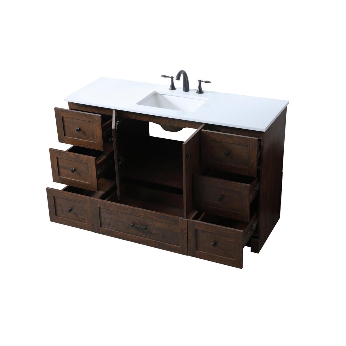 Soma 54 Inch Bath Vanity by Elegant Dcor