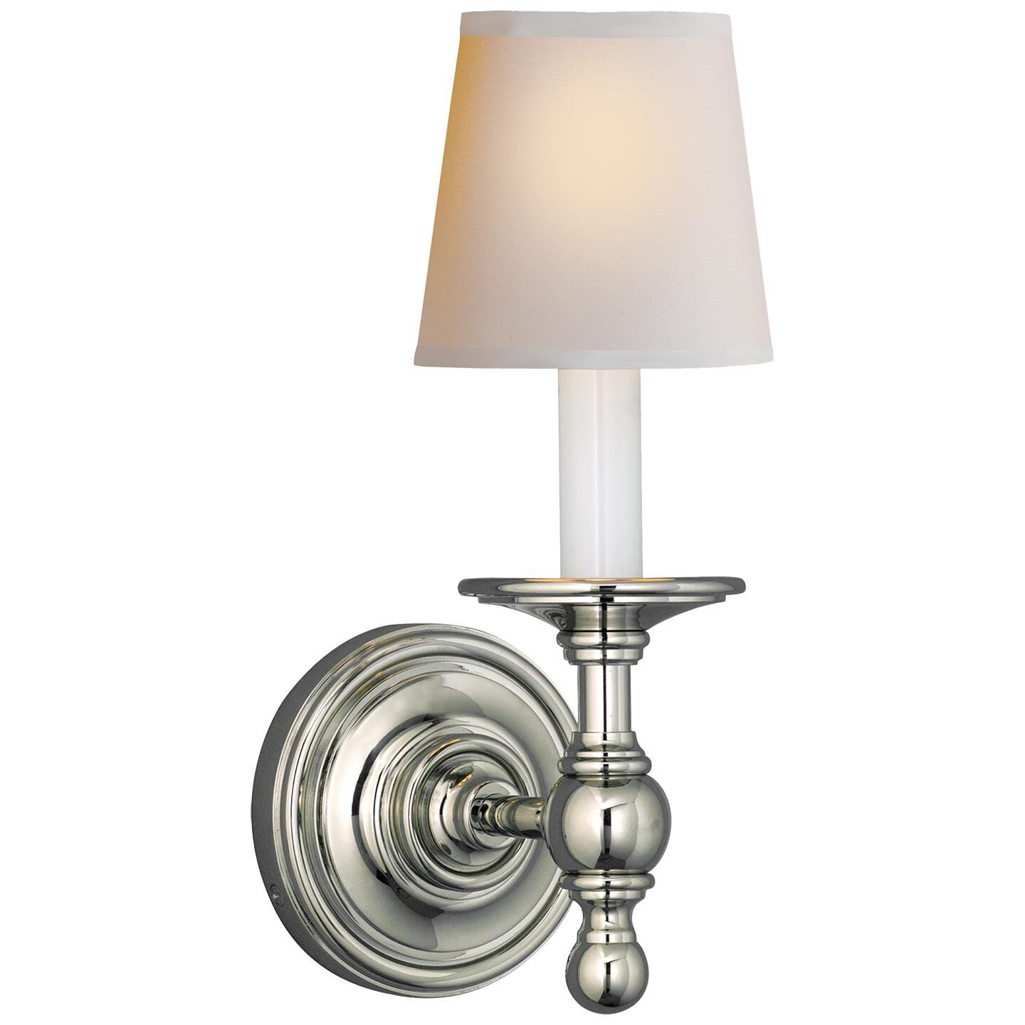 Visual Comfort Signature Collection Chapman & Myers Classic 8 Inch Wall Sconce