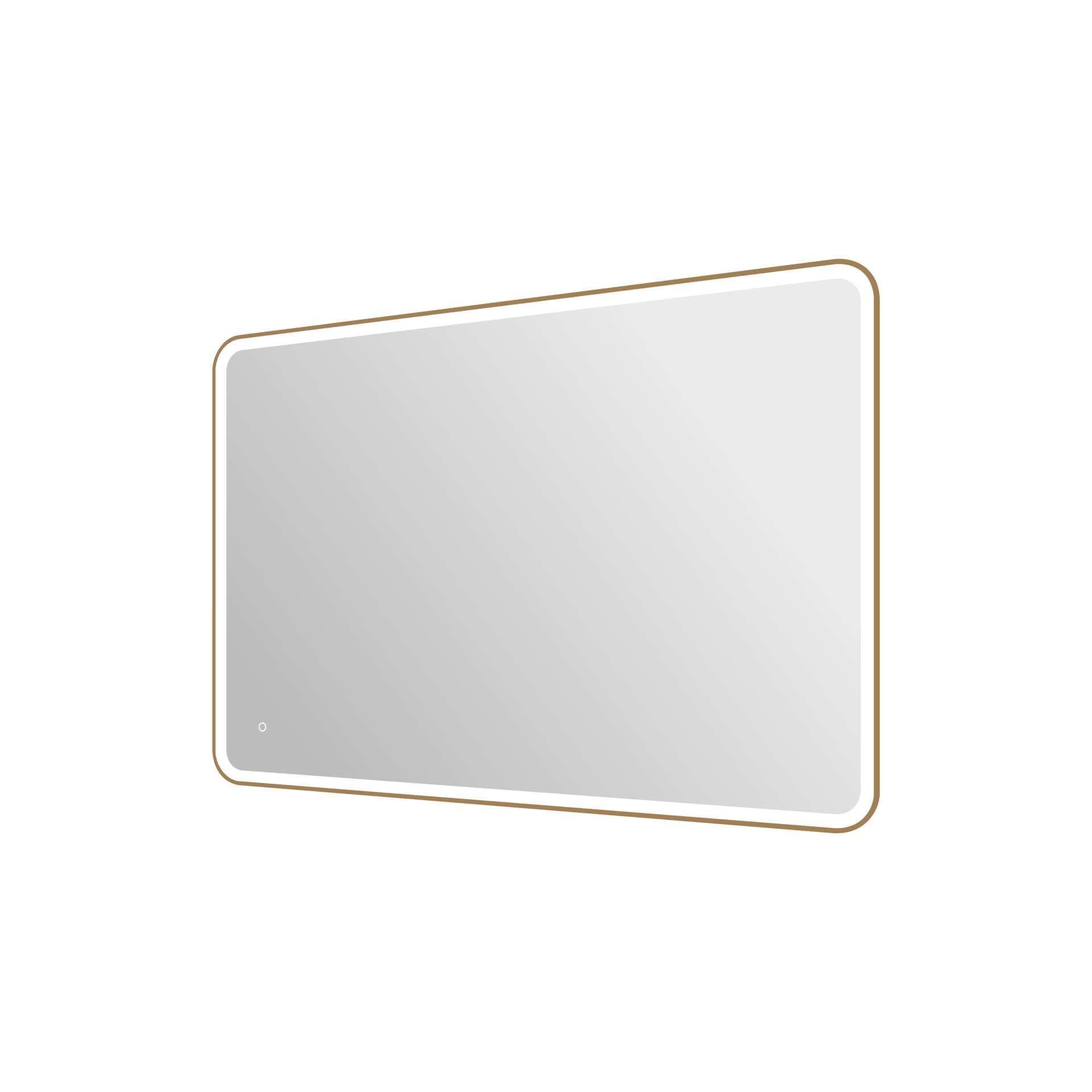 Harmoni 60 Inch Round LED Lighted Mirror by Elegant Decor
