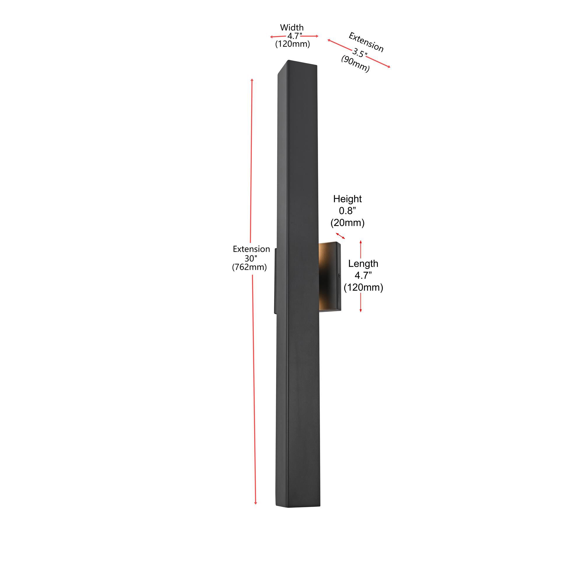 Shown in Black finish