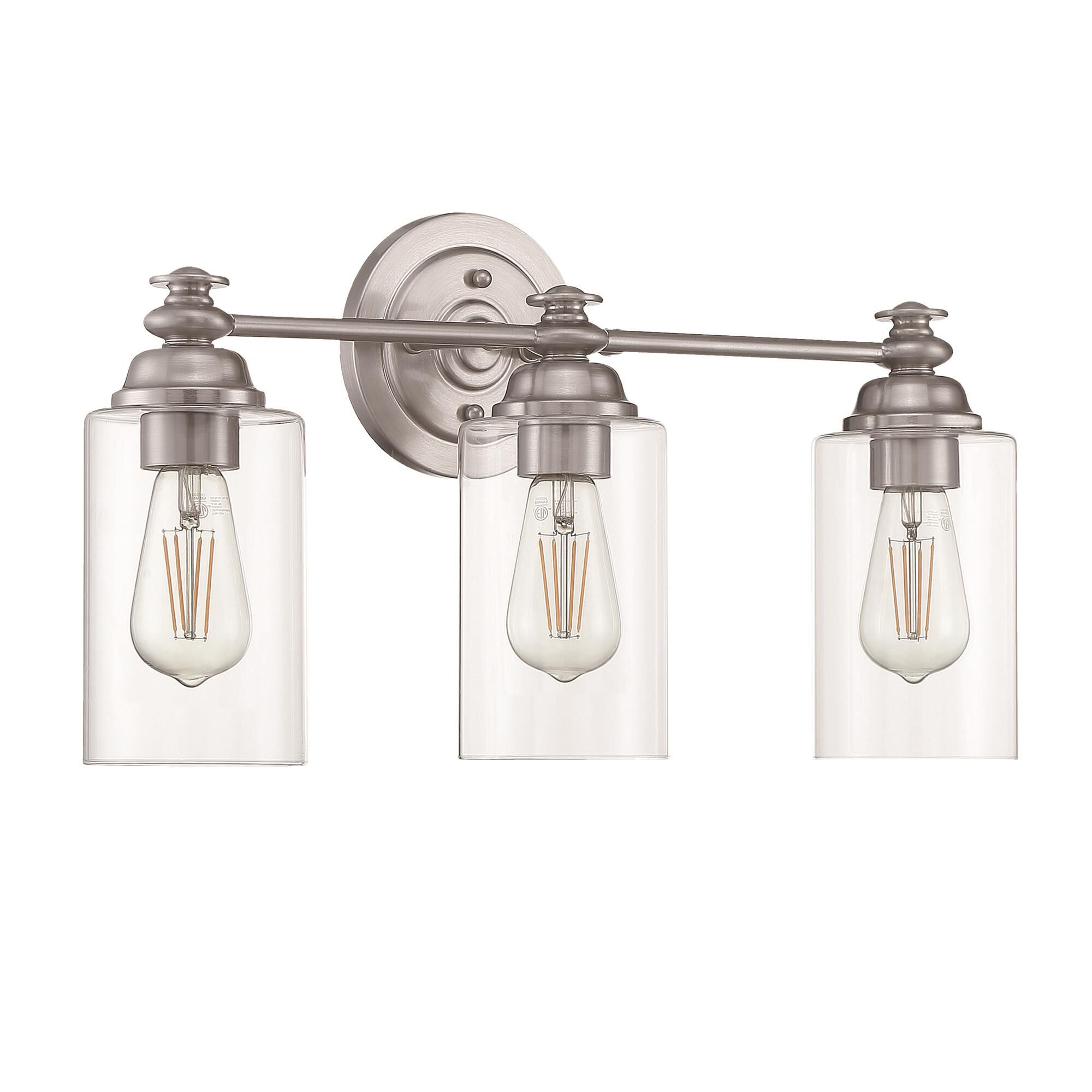 Shown in Brushed Polished Nickel finish
