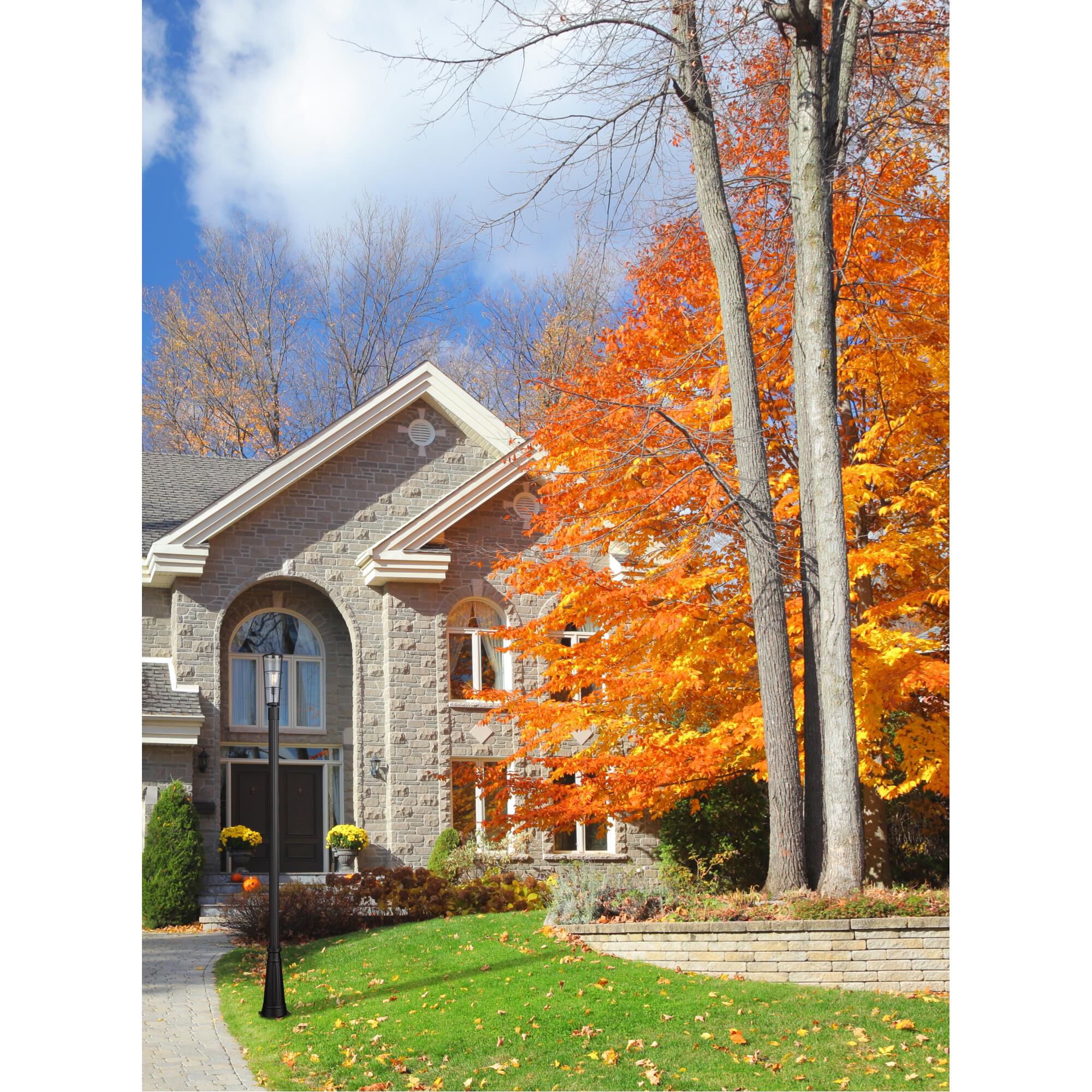 Z-Lite Helix 113 Inch Outdoor Post