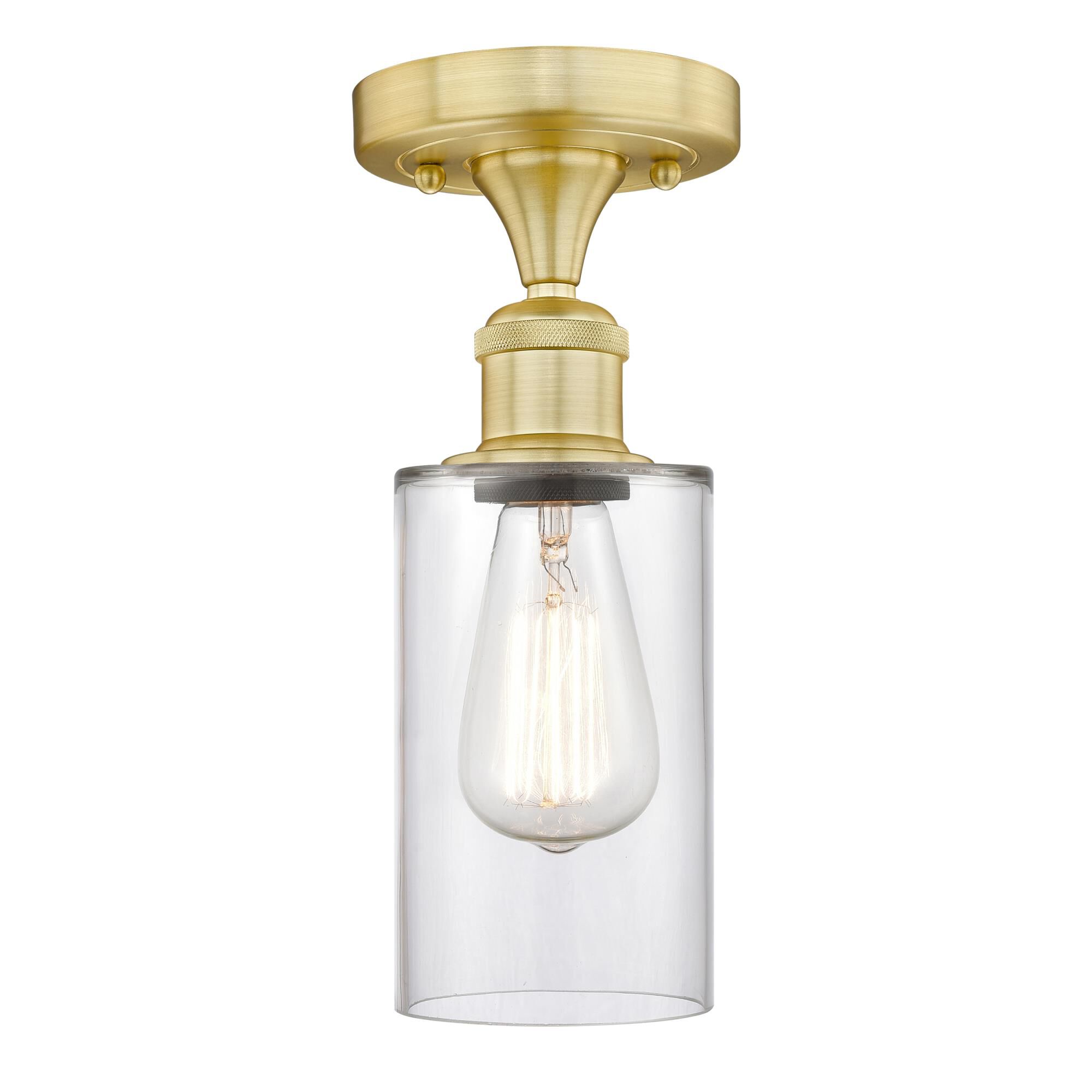 Bruno Marashlian Clymer 3 Inch 1 Light Semi Flush Mount by Innovations Lighting