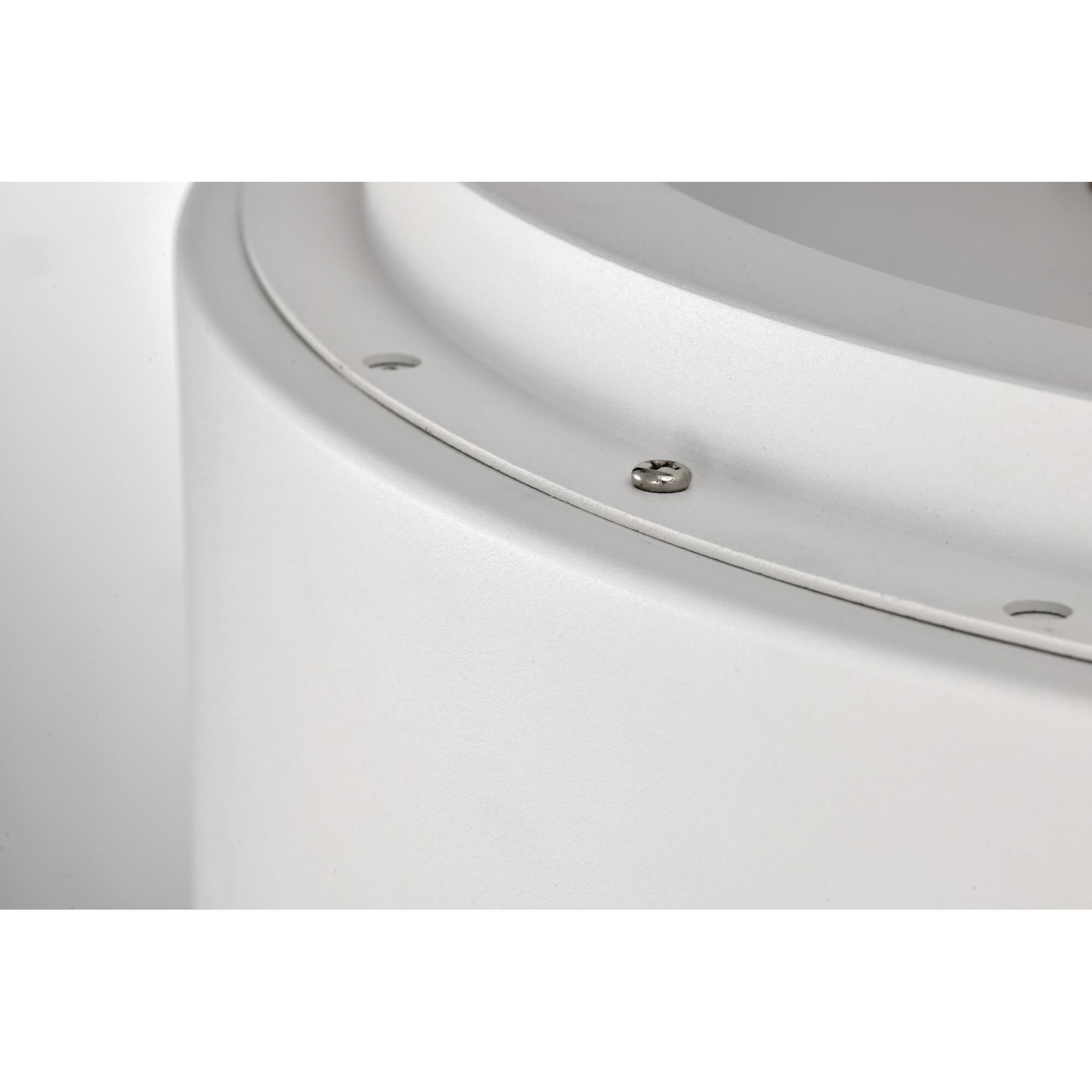 Shown in White finish