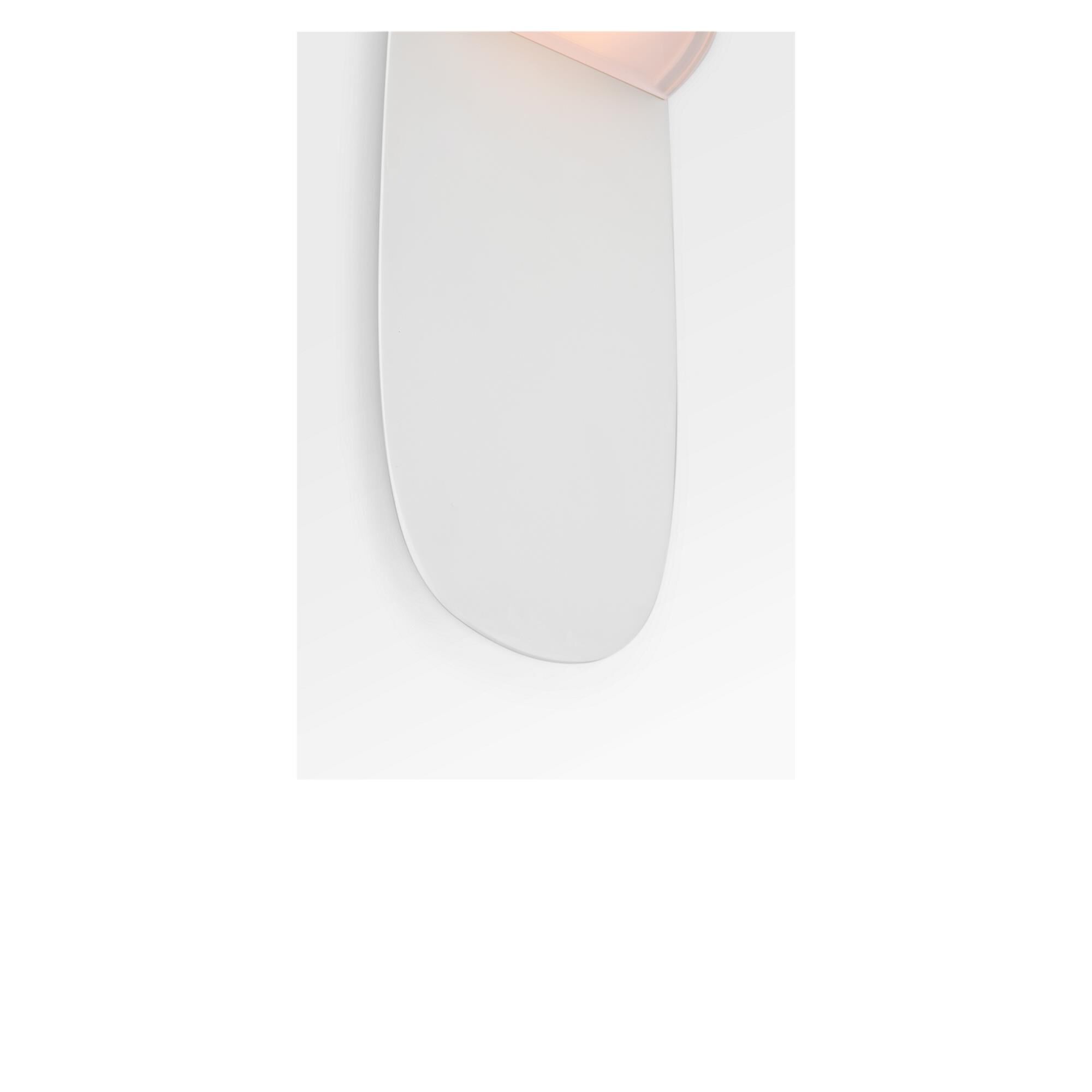 Shown in Matte White finish and Spray White Inside, Clear Outside glass