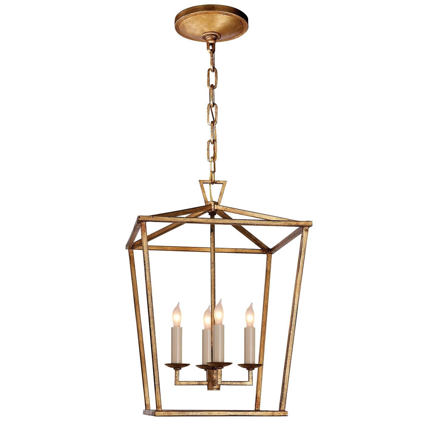 Chapman & Myers Darlana 12 Inch Mini Pendant by Visual Comfort Signature Collection