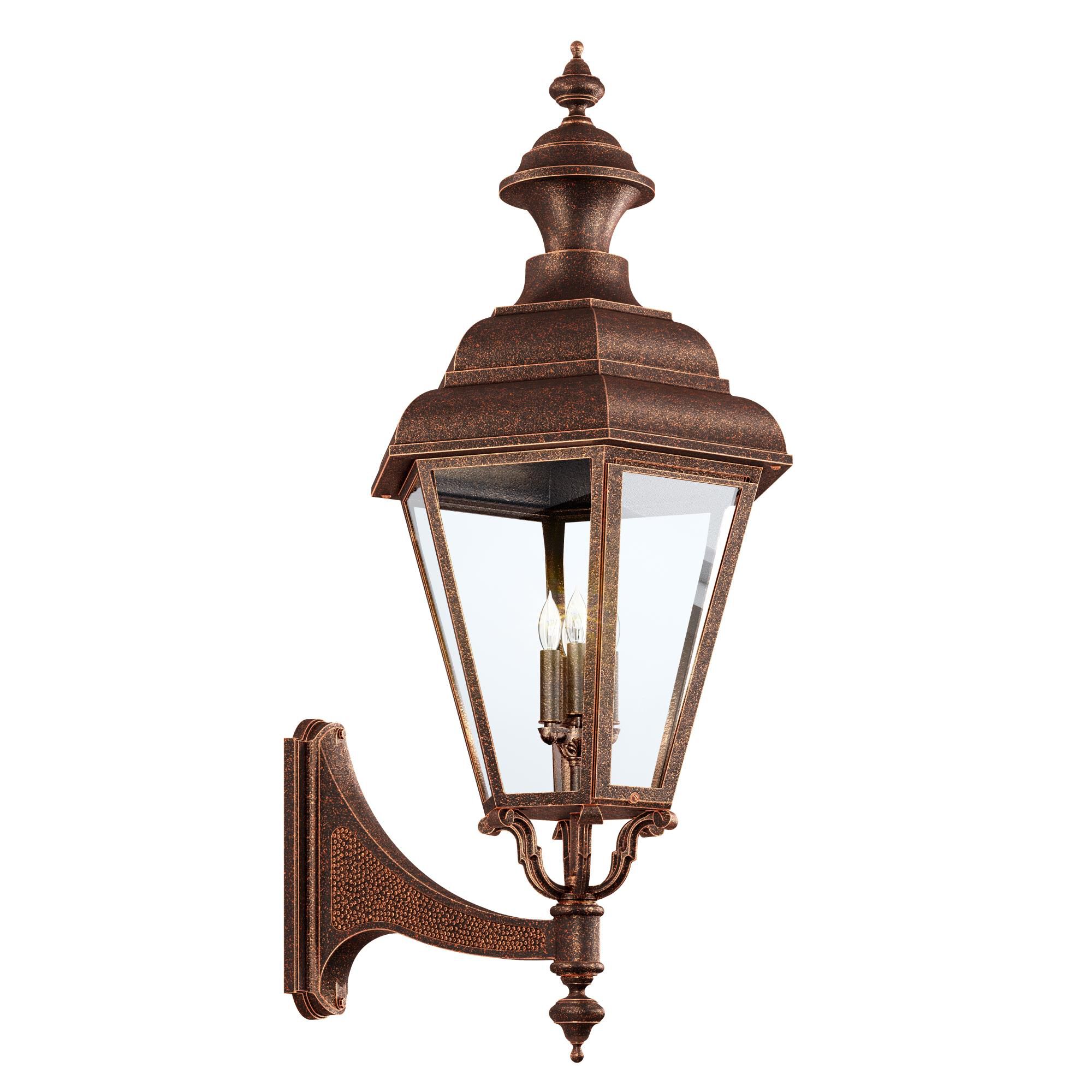 Jamestown 52 Inch Tall 4 Light Outdoor Wall Light by Hanover Lantern