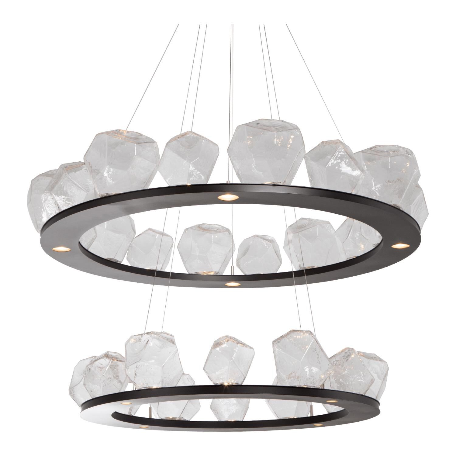 Gem 48 Inch 36 Light LED Chandelier by Hammerton Studio