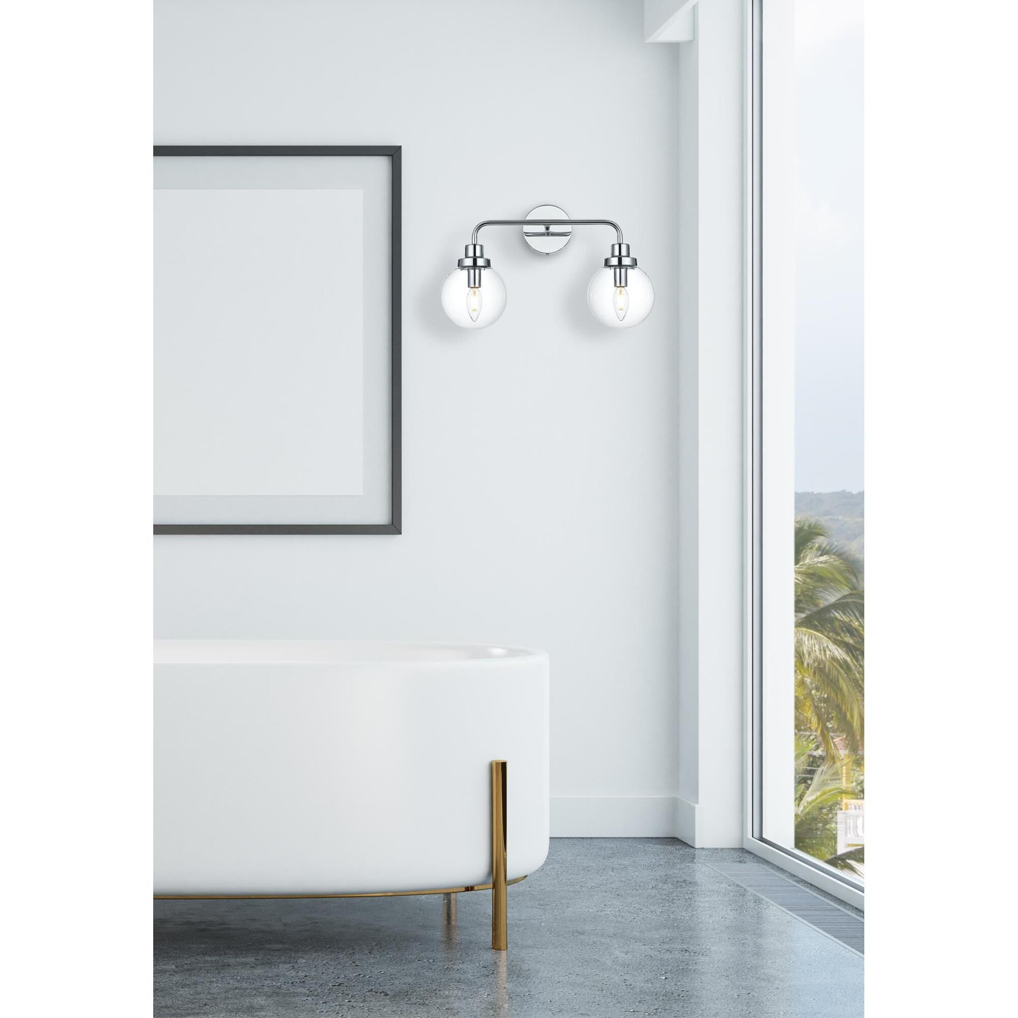 Hanson 19 Inch Bath Vanity Light by Elegant Lighting