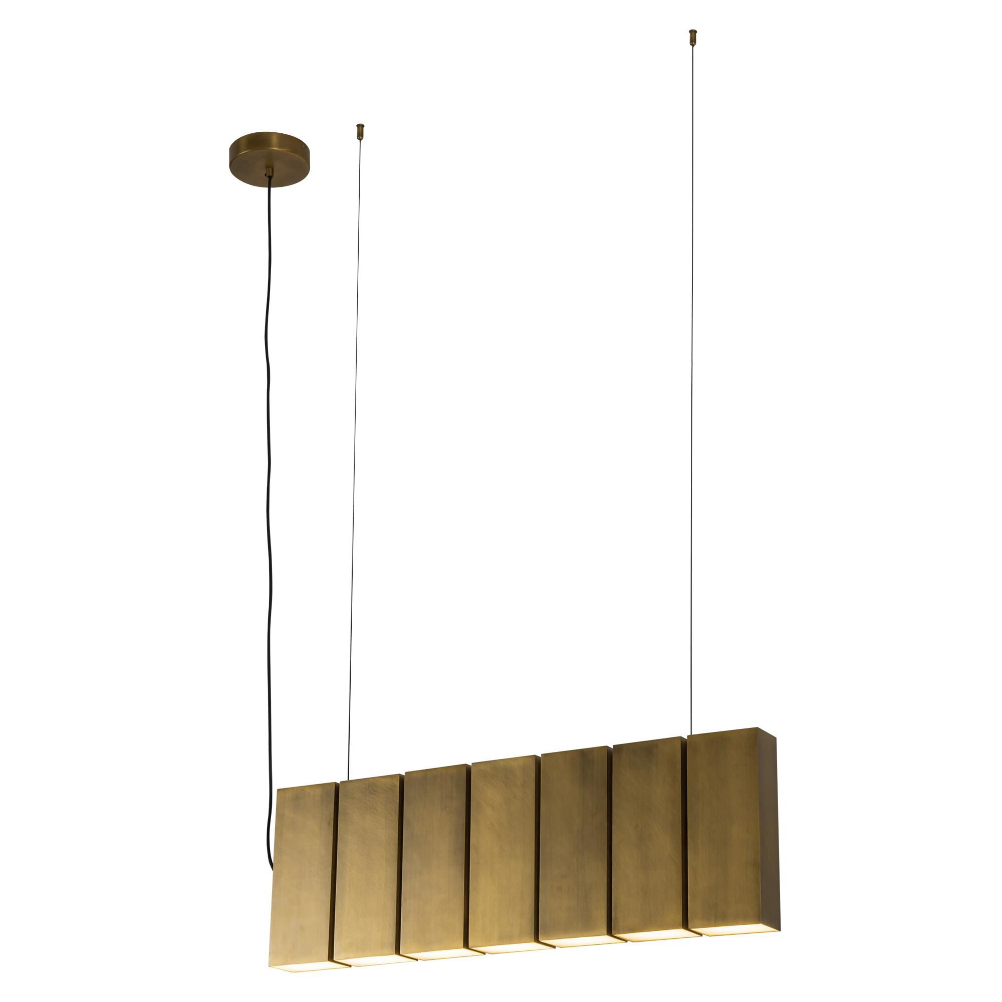 Branch Creative Domino 36 Inch Linear Suspension Light by Kuzco Lighting