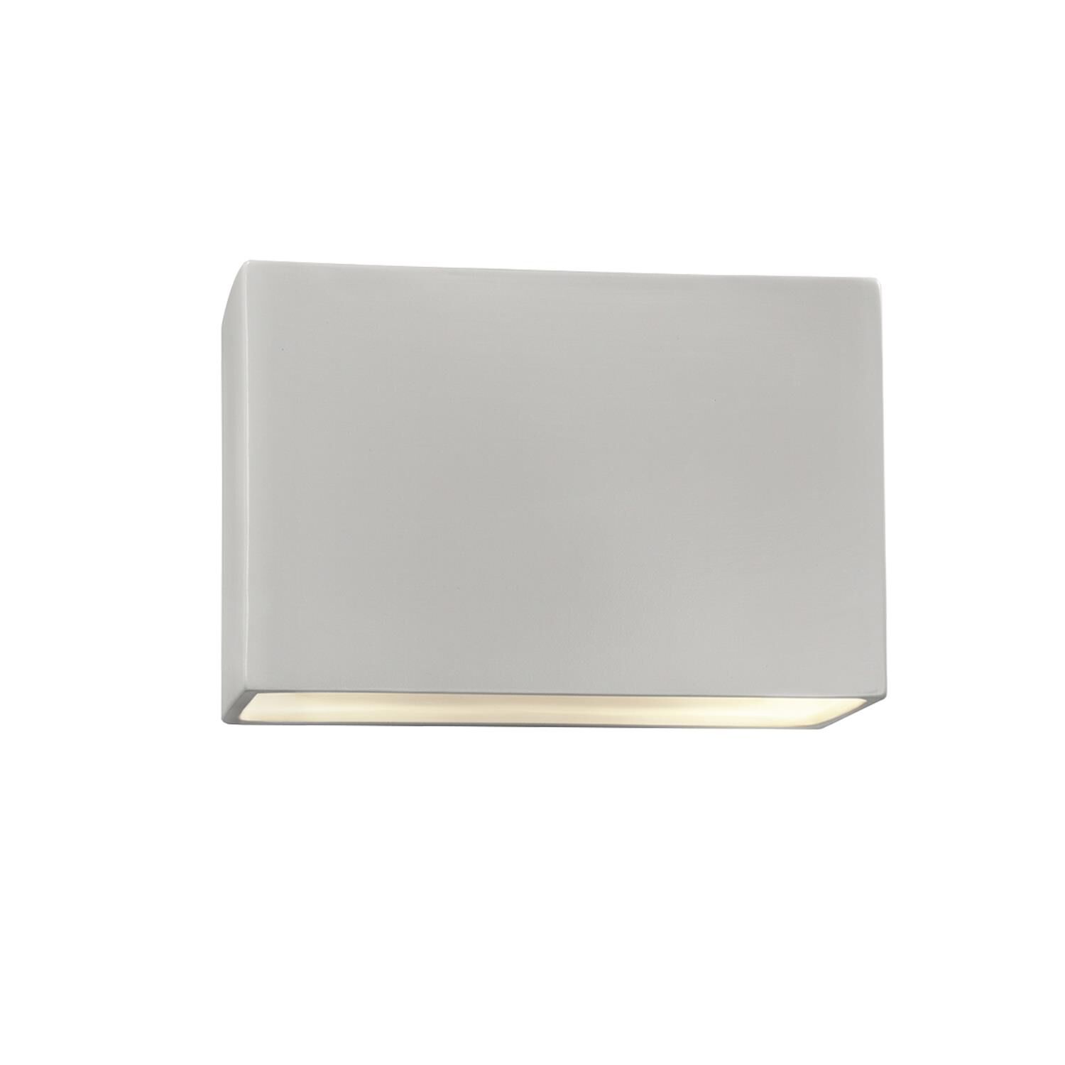 Ambiance 8 Inch Tall 2 Light LED Outdoor Wall Light by Justice Design Group