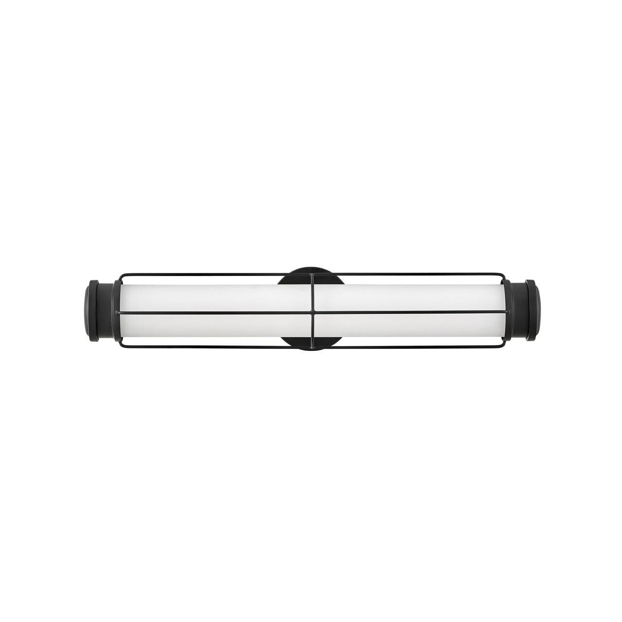 Shown in Black finish and Etched Opal glass