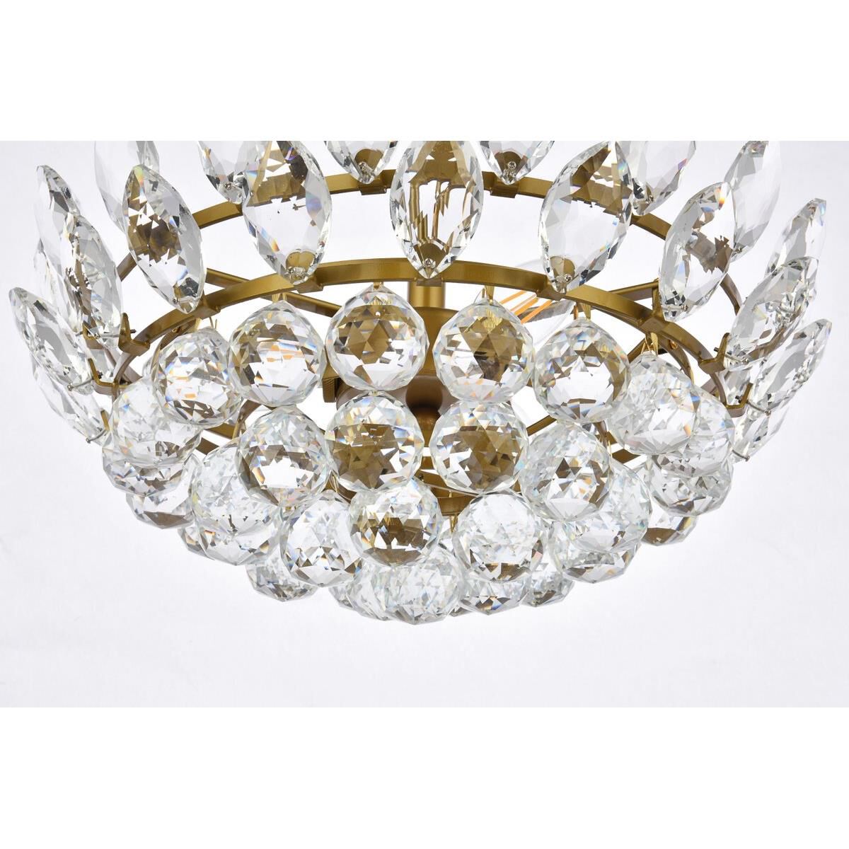 Emilia 16 Inch Large Pendant by Elegant Lighting