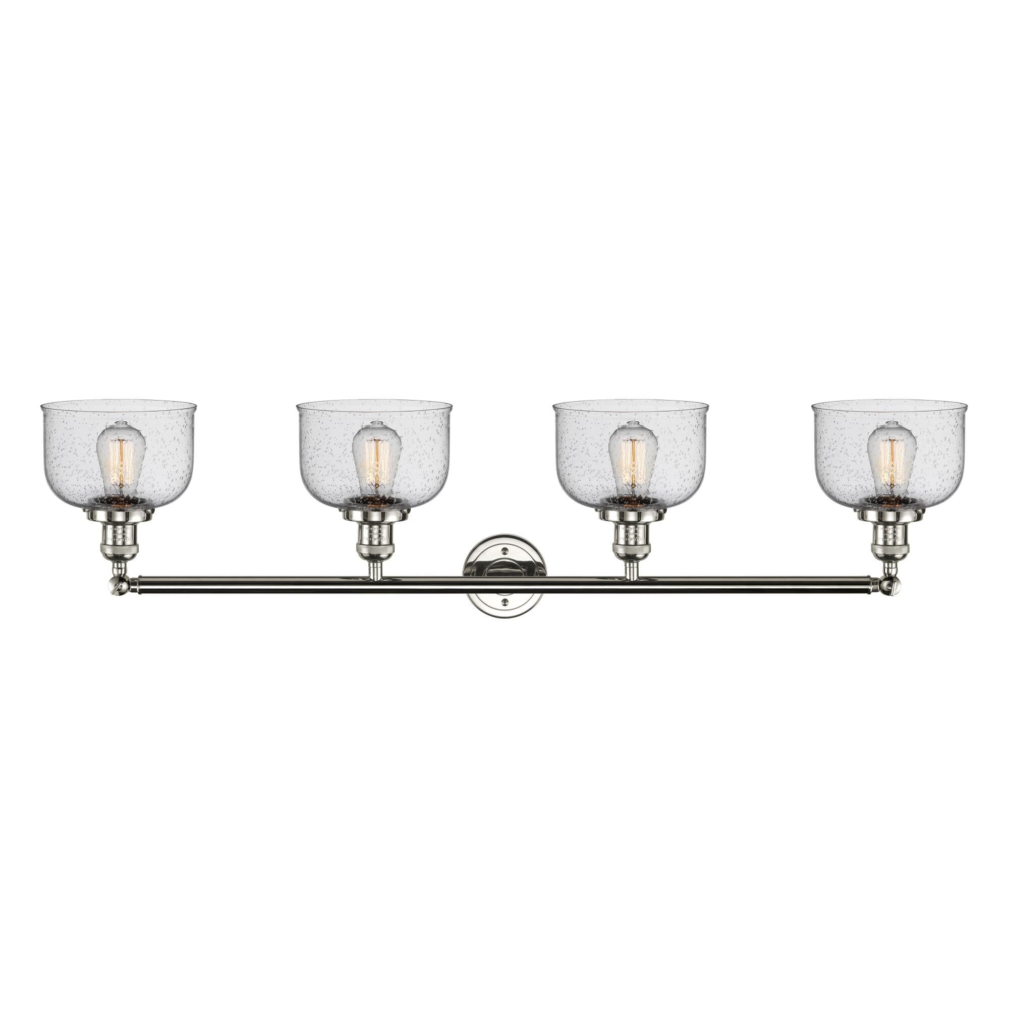 Bruno Marashlian Large Bell 44 Inch 4 Light Bath Vanity Light by Innovations Lighting