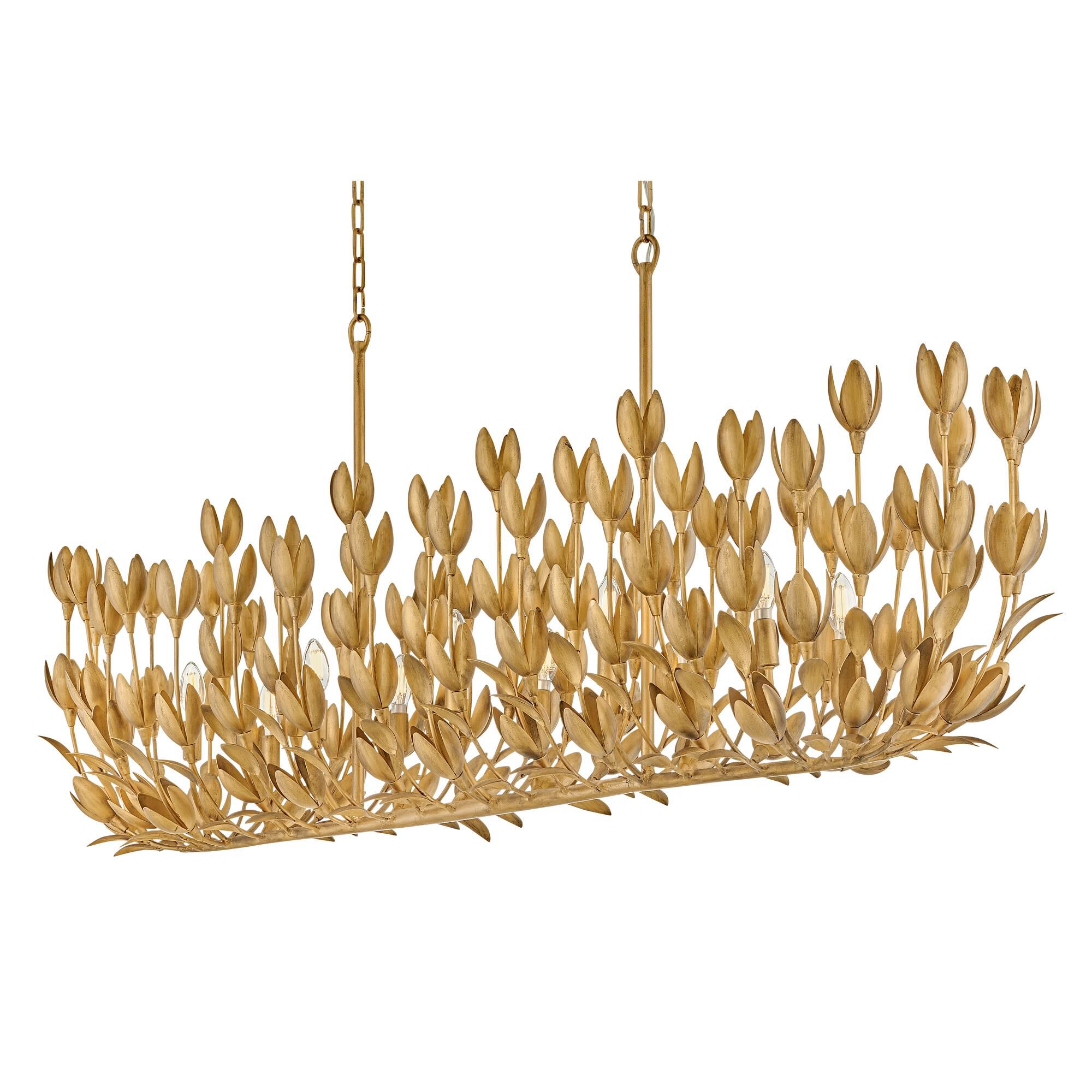 Shown in Burnished Gold finish