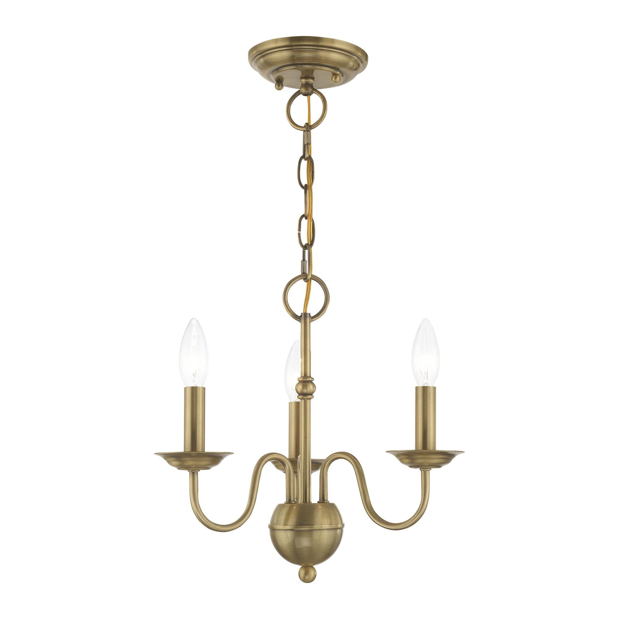 Shown in Antique Brass finish