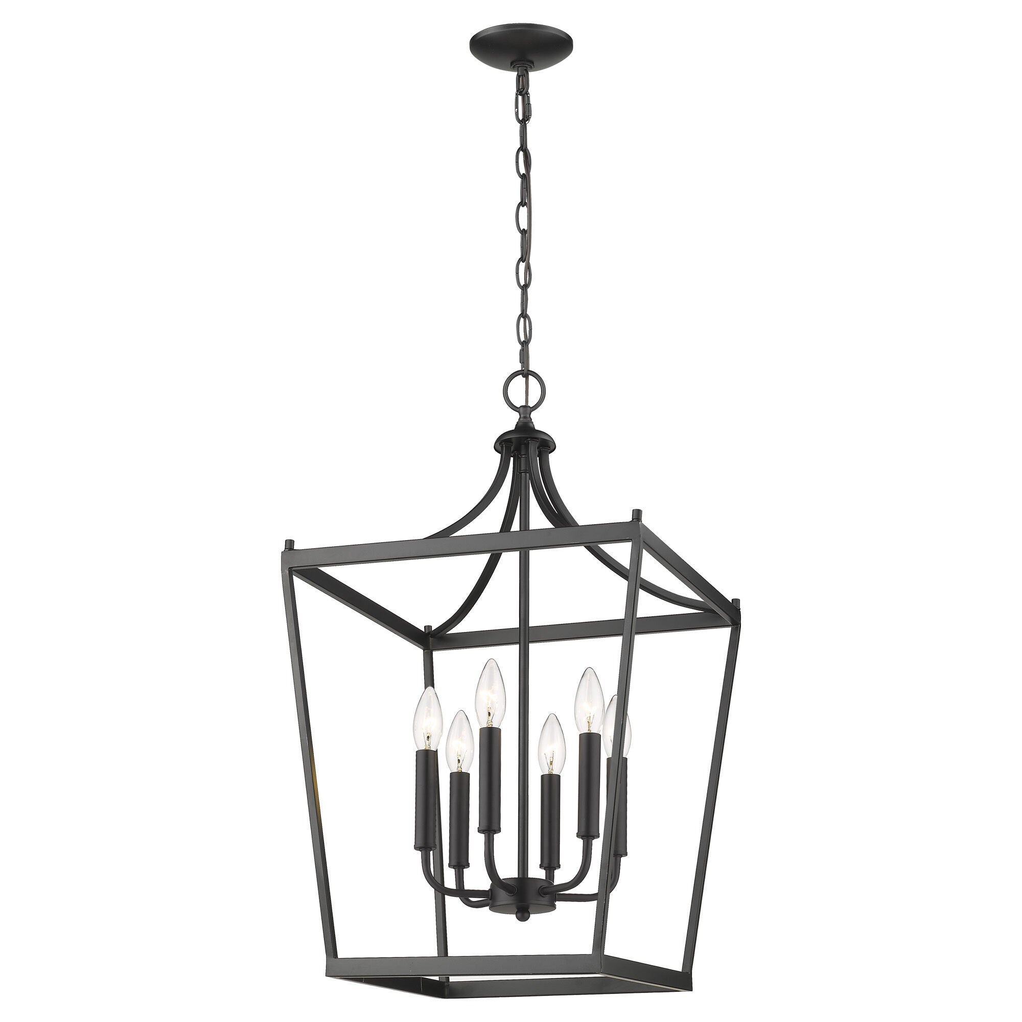 Shown in Matte Black finish and -- glass and -- shade