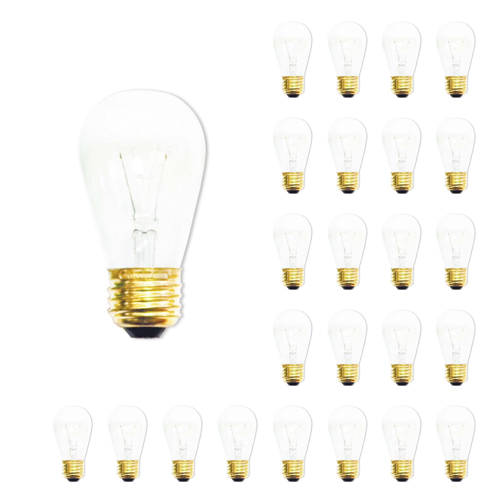 11 Watt 2700K S14 Incandescent Light Bulb,