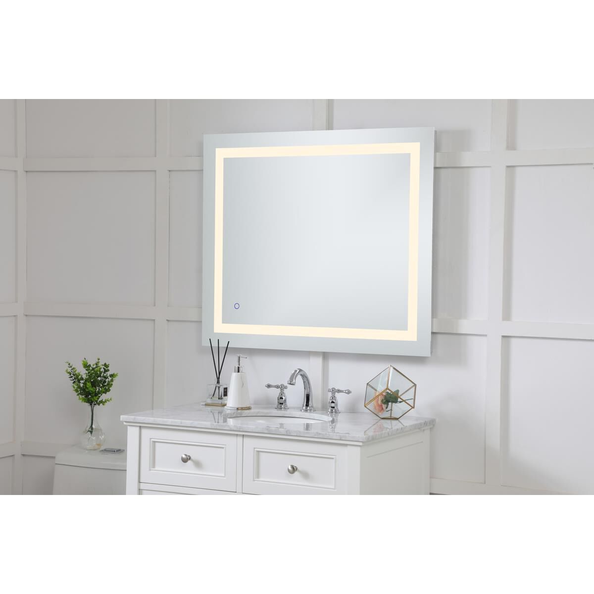 Shown in Silver finish