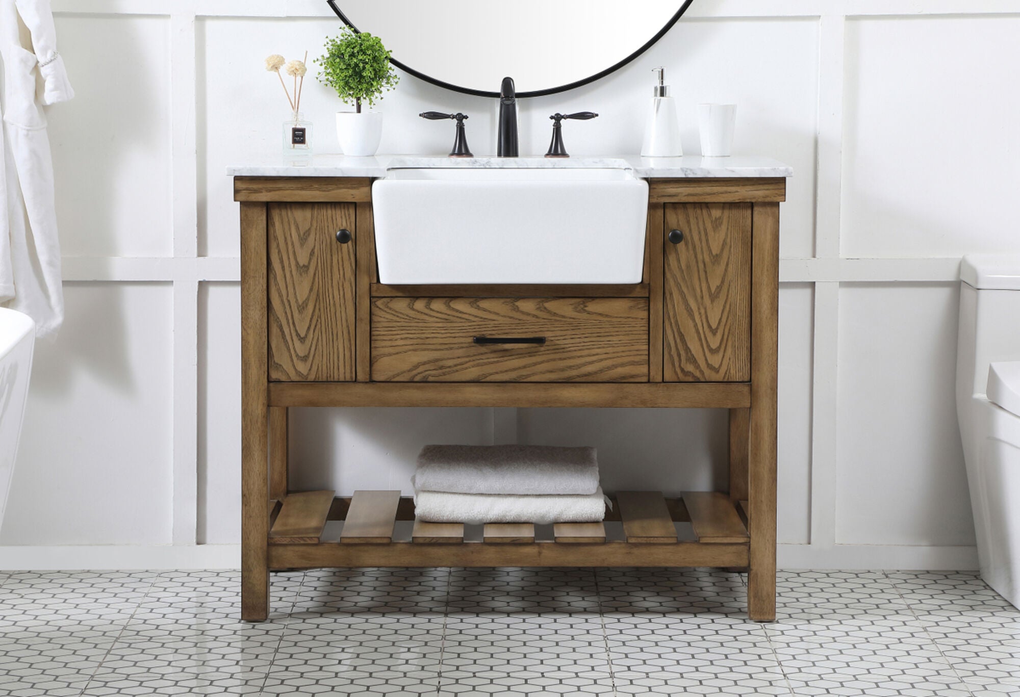 Clement 22 Inch Bath Vanity Cabinet,