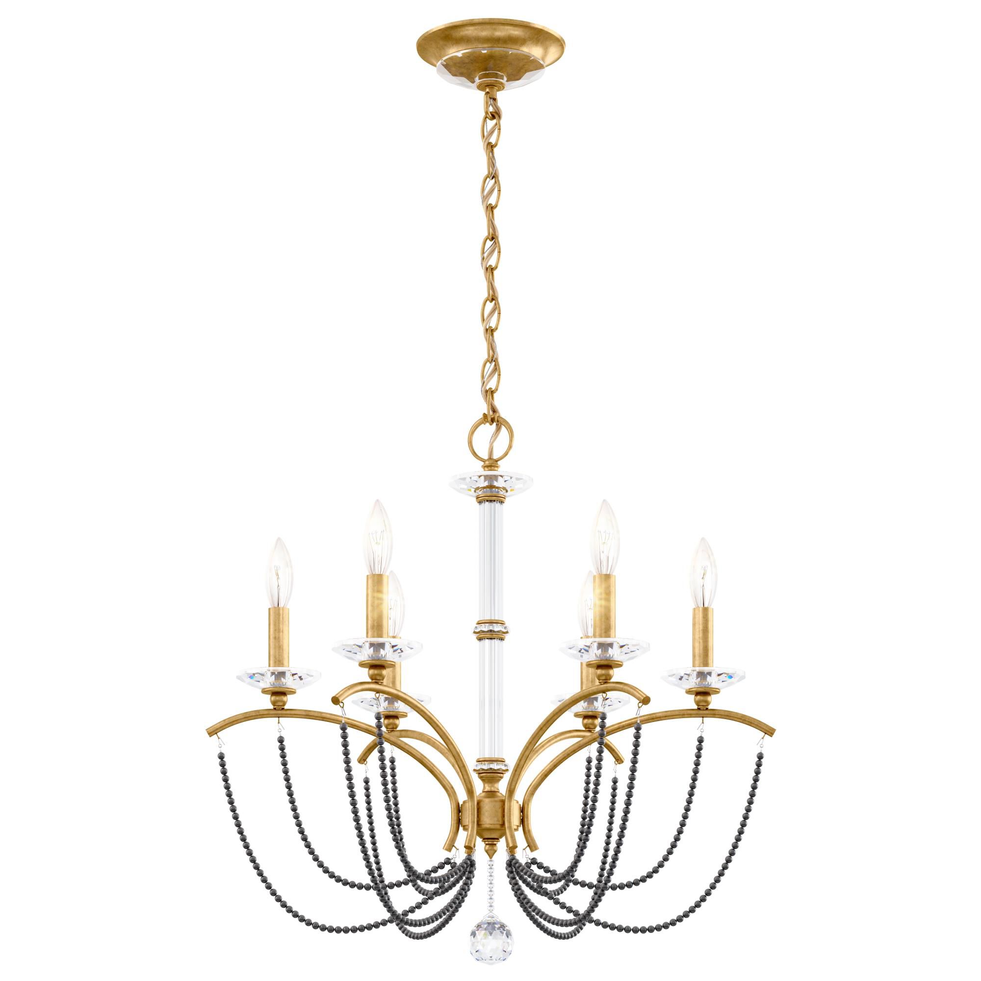 Priscilla 6 Light Chandelier by Schonbek