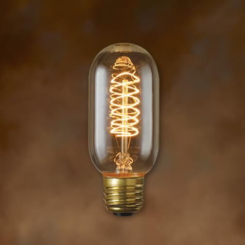 40 Watt 2100K T14 Vintage Light Bulb,