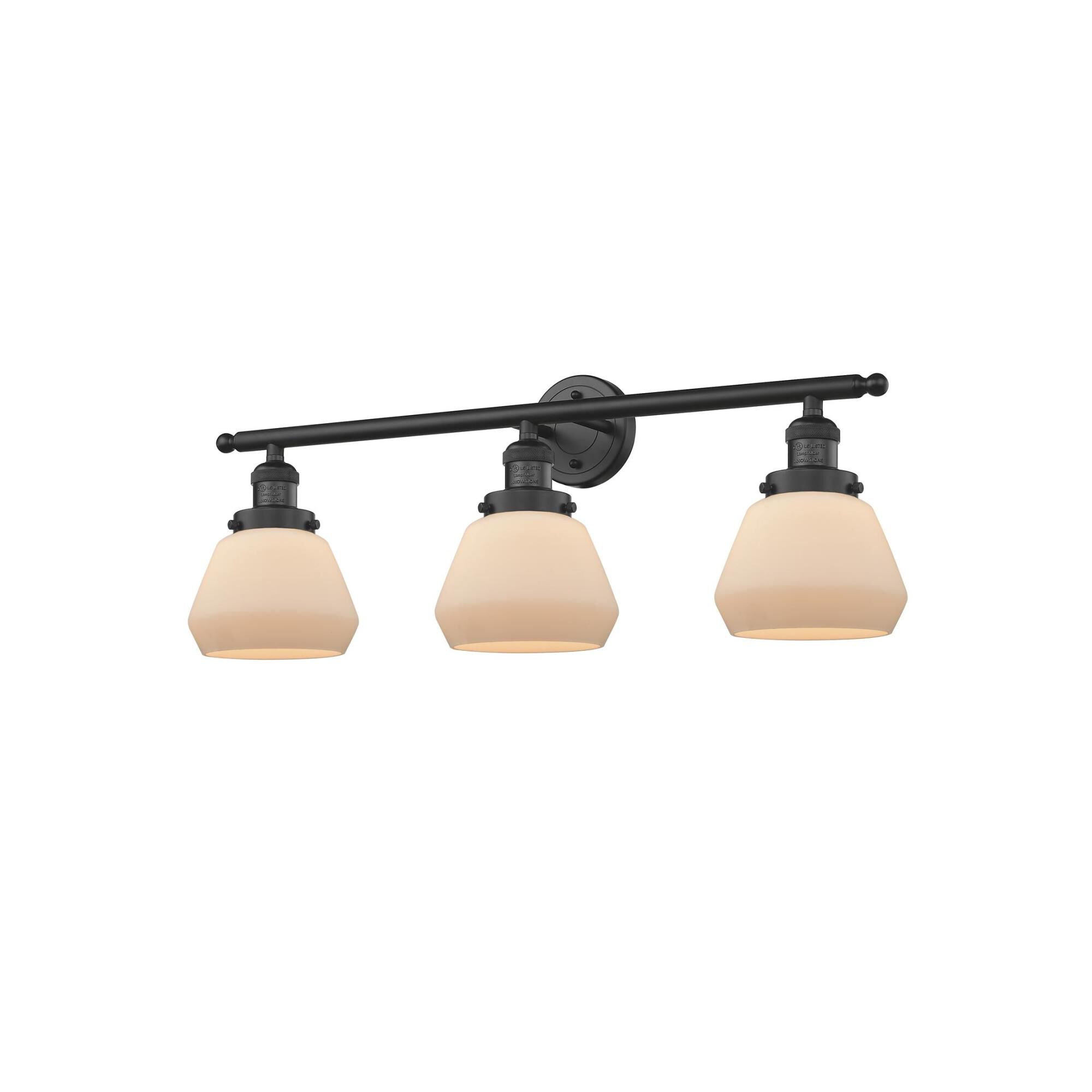 Bruno Marashlian Fulton 30 Inch 3 Light Bath Vanity Light by Innovations Lighting