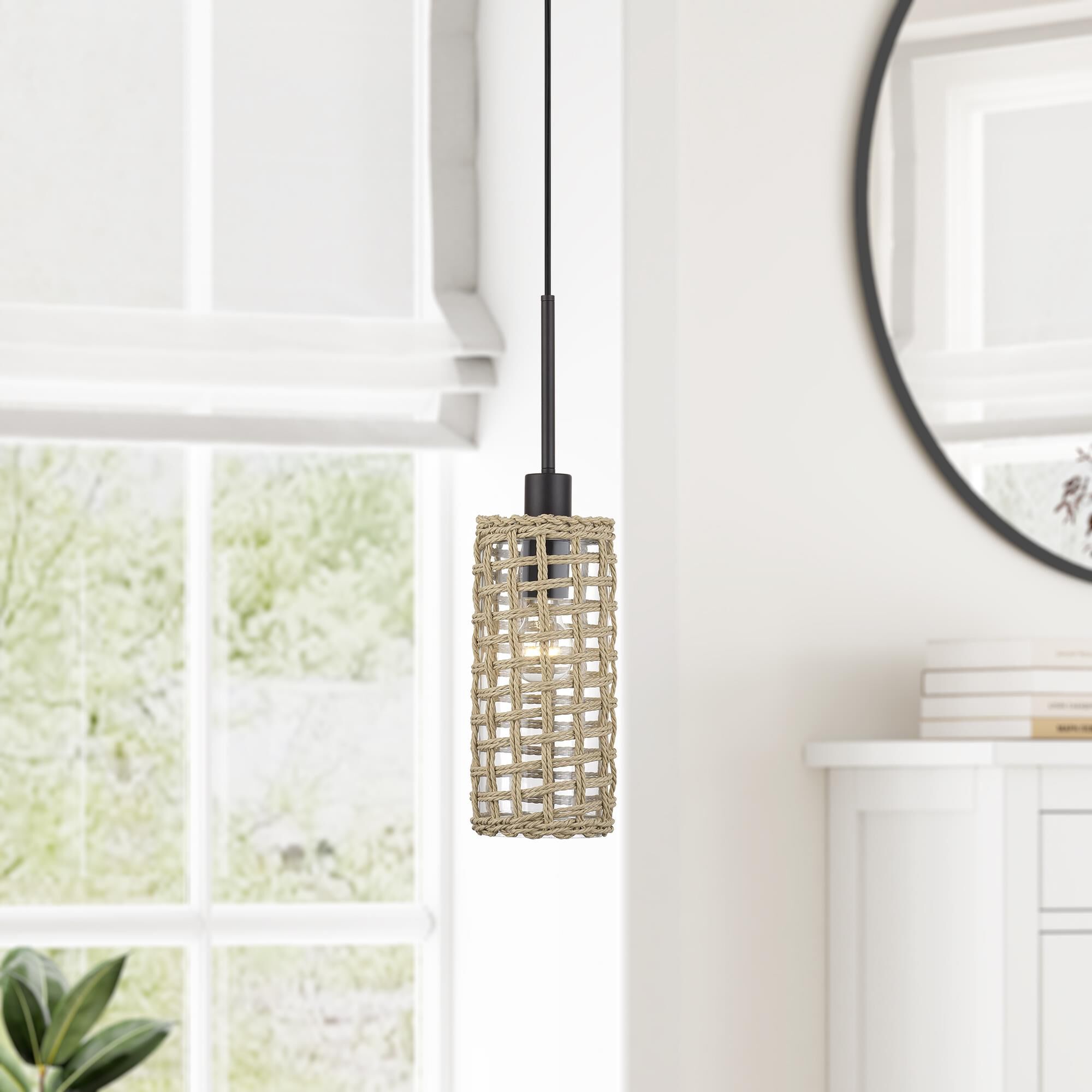 Twinewell 5 Inch Mini Pendant by Livex Lighting