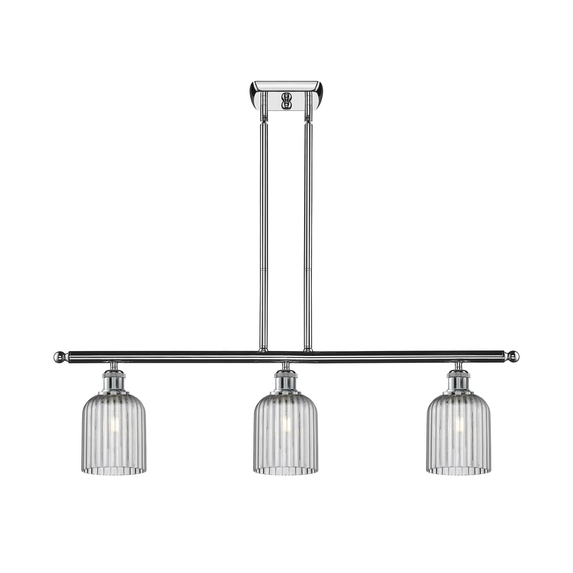 Shown in Polished Chrome finish and Light Smoke shade