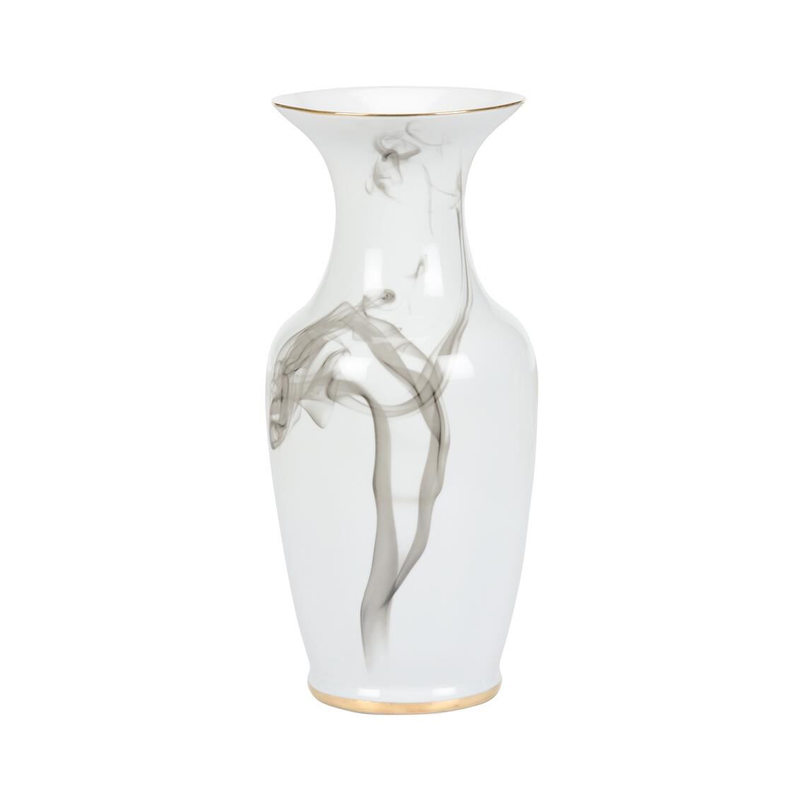White Cinder 19 Inch Vase-Urn by Wildwood