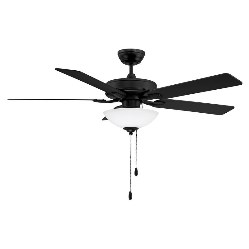 52 Inch Ceiling Fan with Light Kit by Meridian Lighting