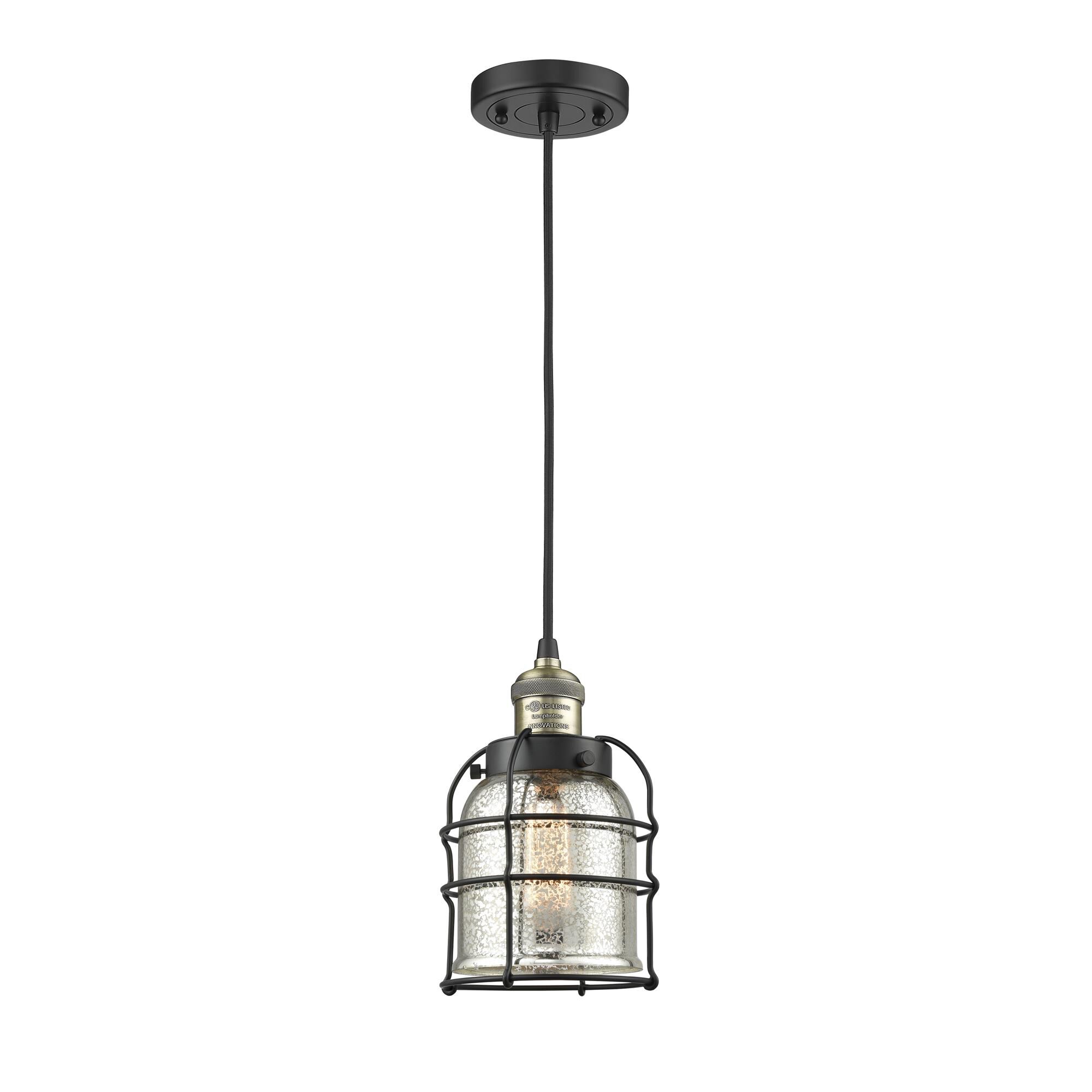 Innovations Lighting Bruno Marashlian Small Bell Cage 6 Inch Mini Pendant