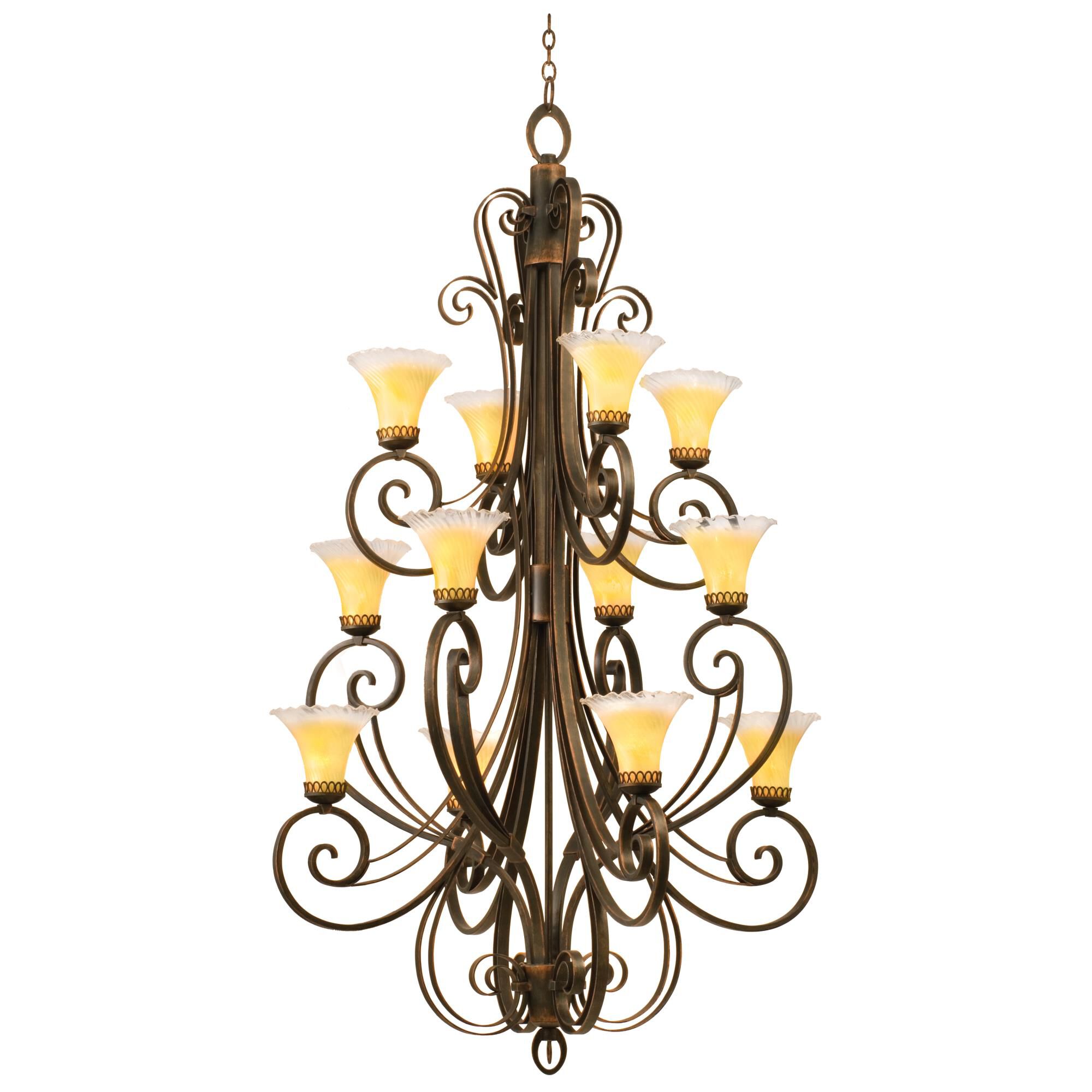 Mirabelle 48 Inch Cage Pendant by Kalco Lighting