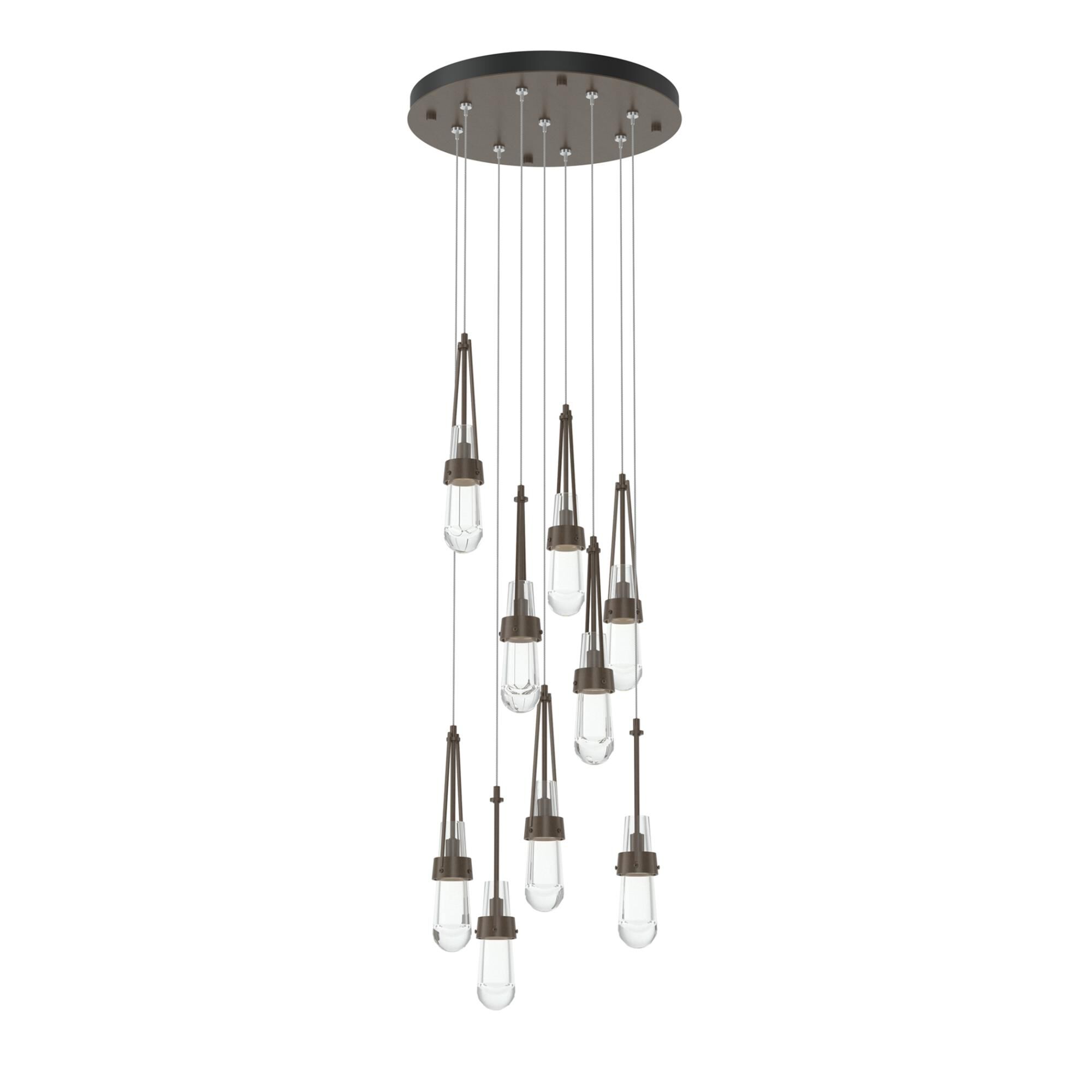 Link 21 Inch Multi Light Pendant by Hubbardton Forge