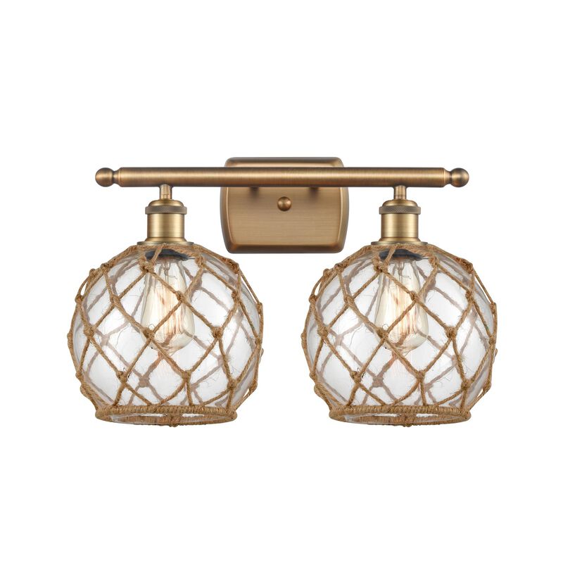 Bruno Marashlian Farmhouse Rope 18 Inch Bath Vanity Light by Innovations Lighting