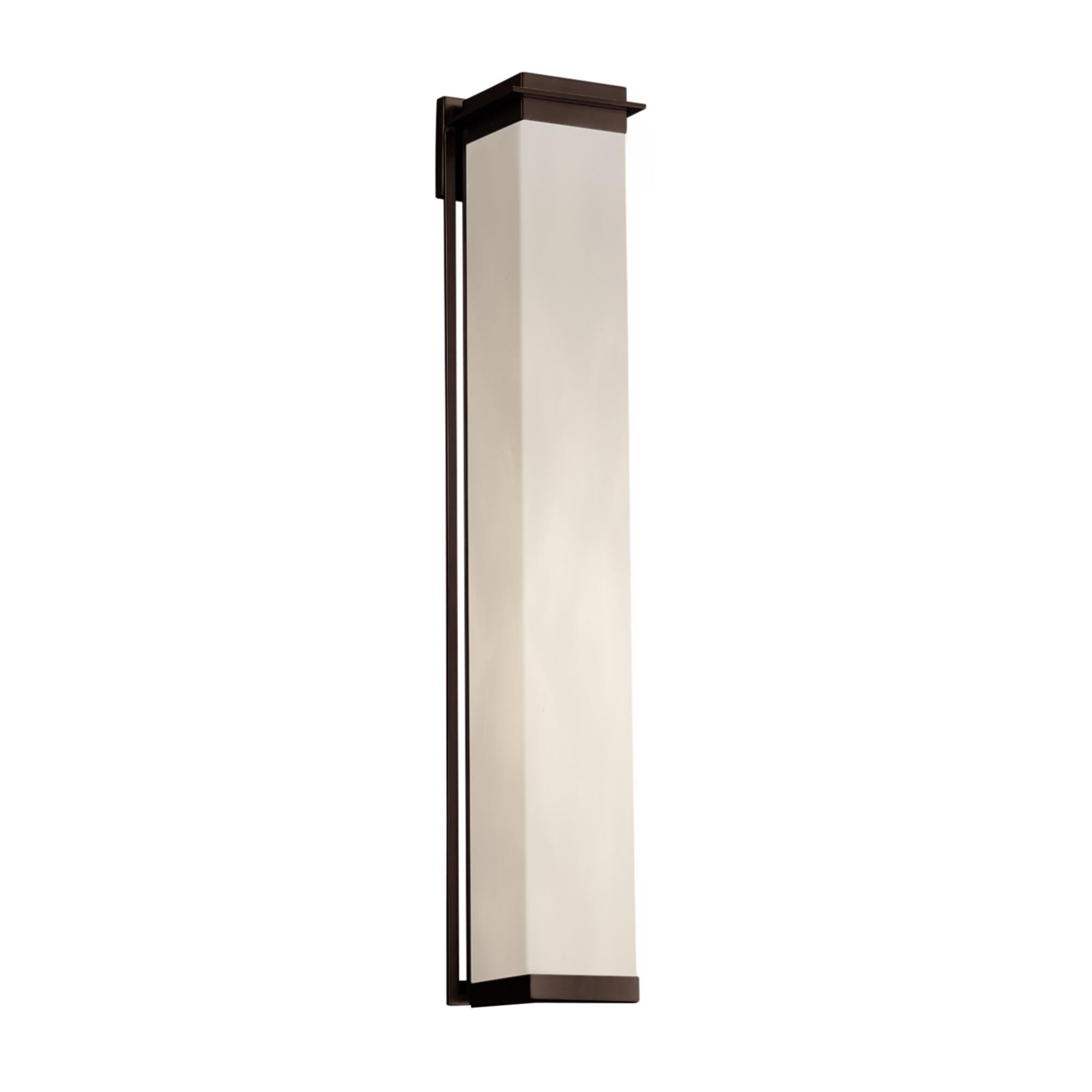 Justice Design Group Clouds 48 Inch Tall LED Outdoor Wall Light