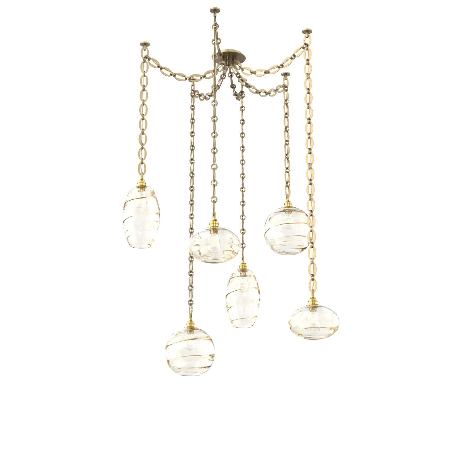 Levi Wilson Misto 16 Inch Multi Pendant Light by Hammerton Studio