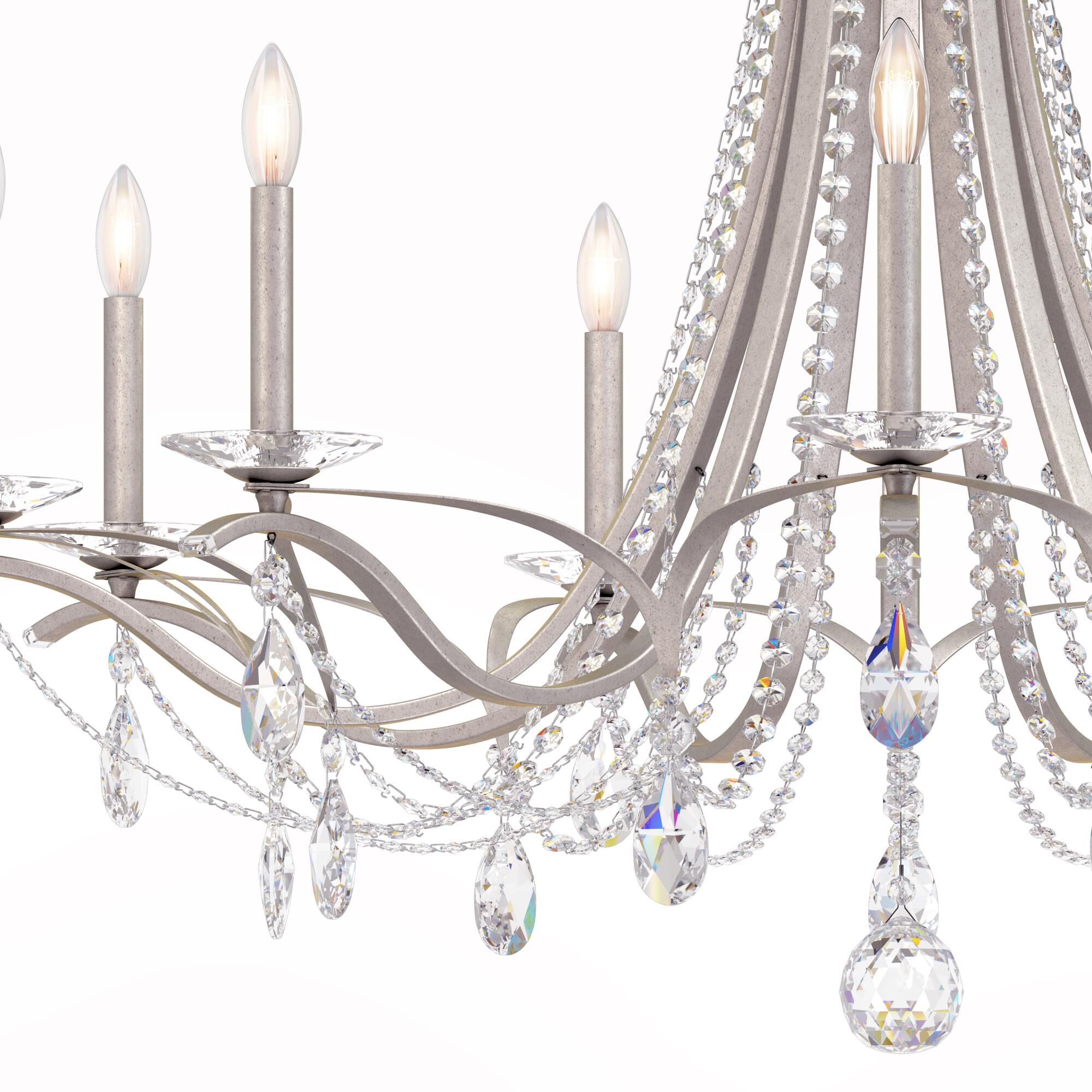 Vesca 45 Inch 9 Light Chandelier by Schonbek