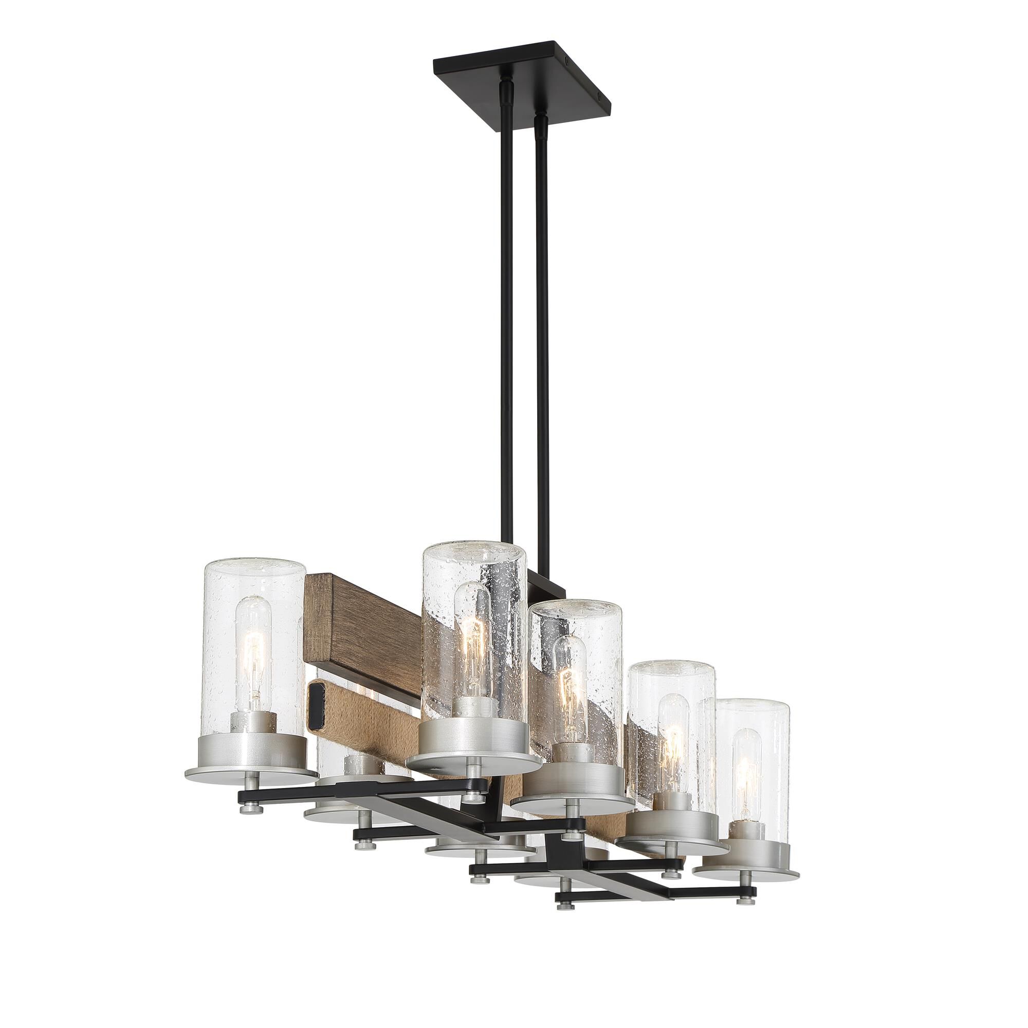 Shown in Stone Grey, Coal, and Brushed Nickel finish and Clear Seeded glass