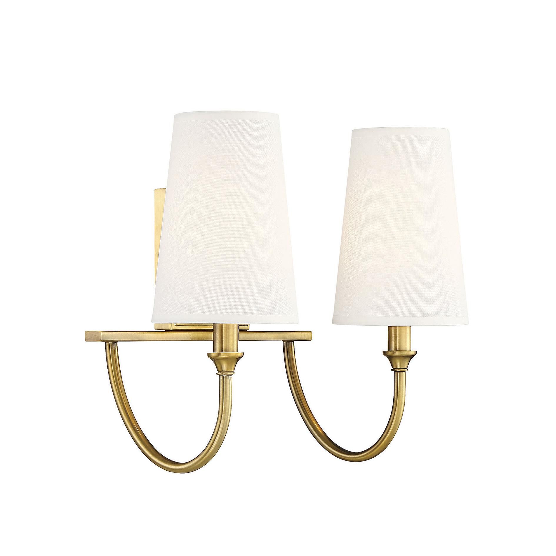 Cameron 15 Inch 2 Light Bath Vanity Light by Savoy House
