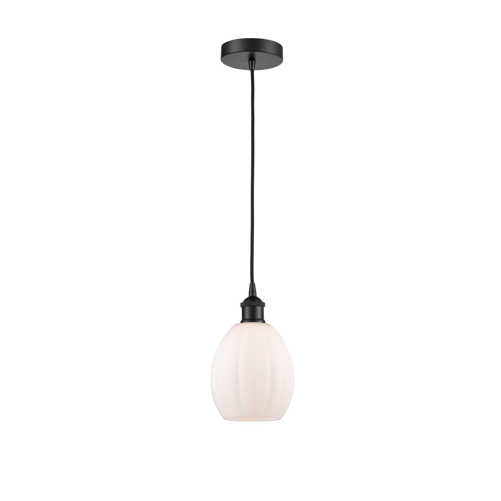 Shown in Matte Black finish and Matte White glass