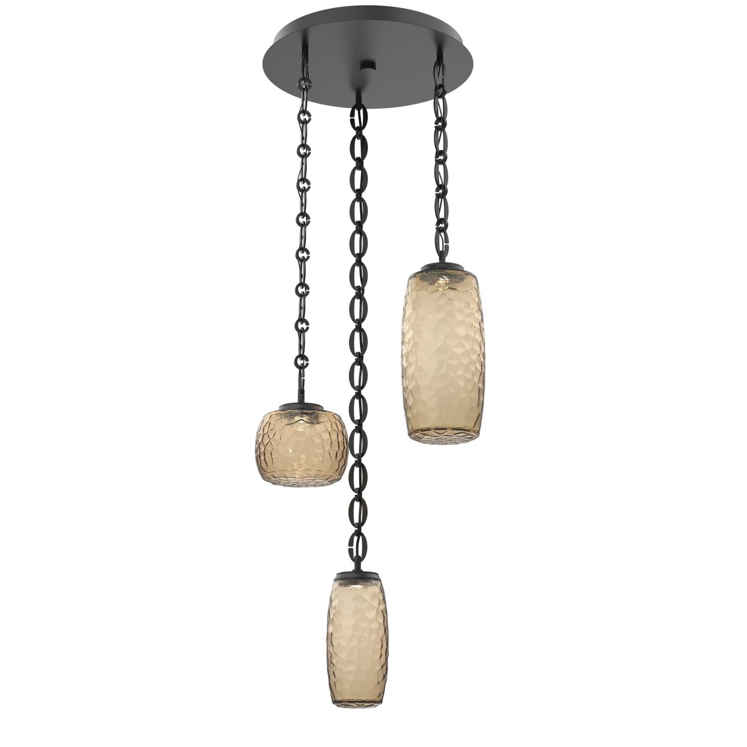 Levi Wilson Vessel 19 Inch Multi Light Pendant by Hammerton Studio