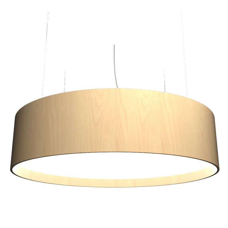 Cylindrical Large Pendant by Accord Lighting