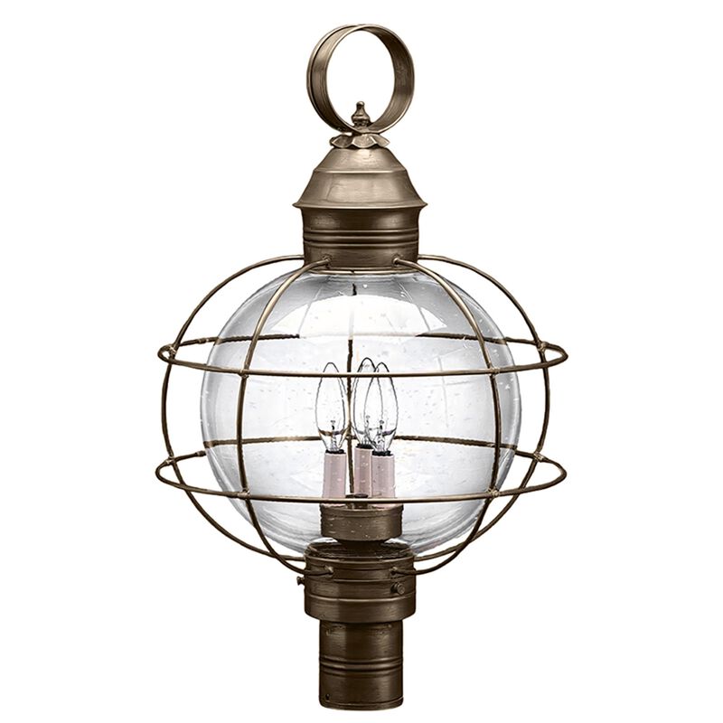 Onion 25 Inch 3 Light Outdoor Post Lamp by Northeast Lantern