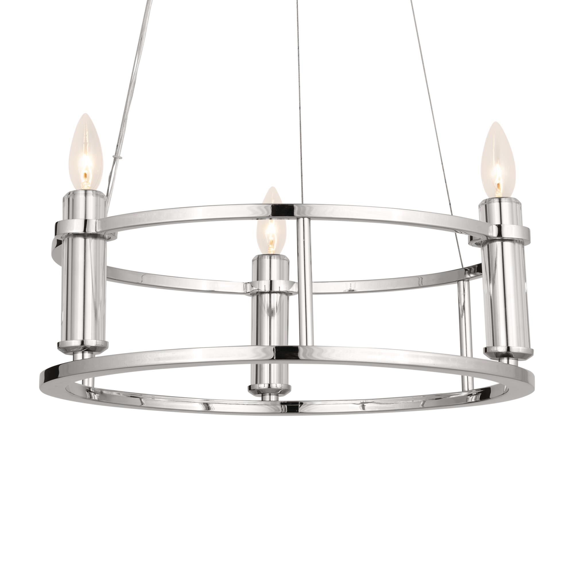 Shown in Polished Nickel finish